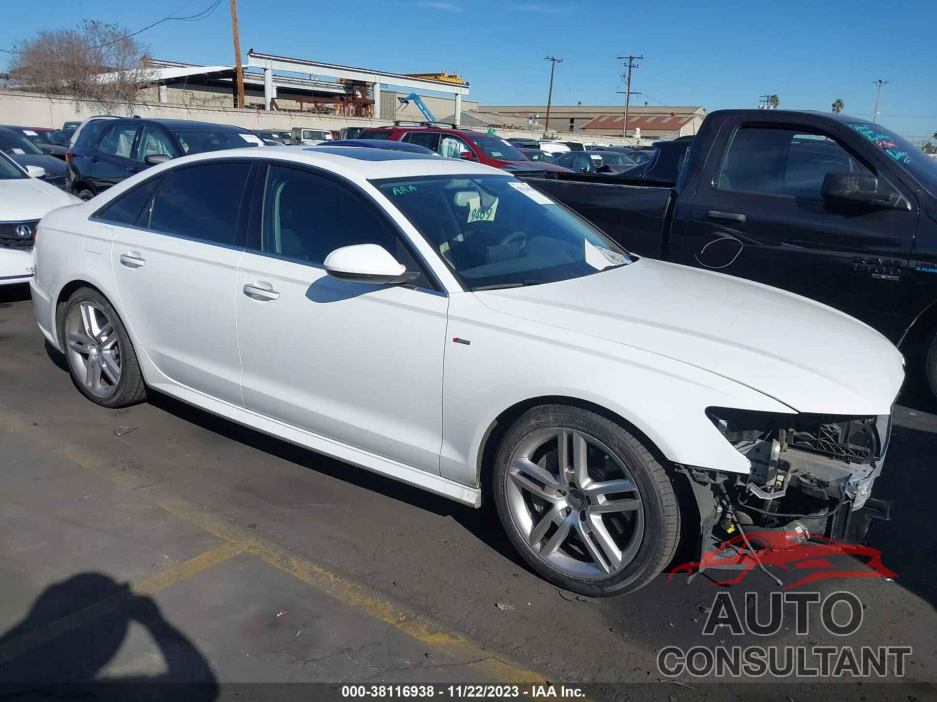 AUDI A6 2016 - WAUGFAFC3GN017826