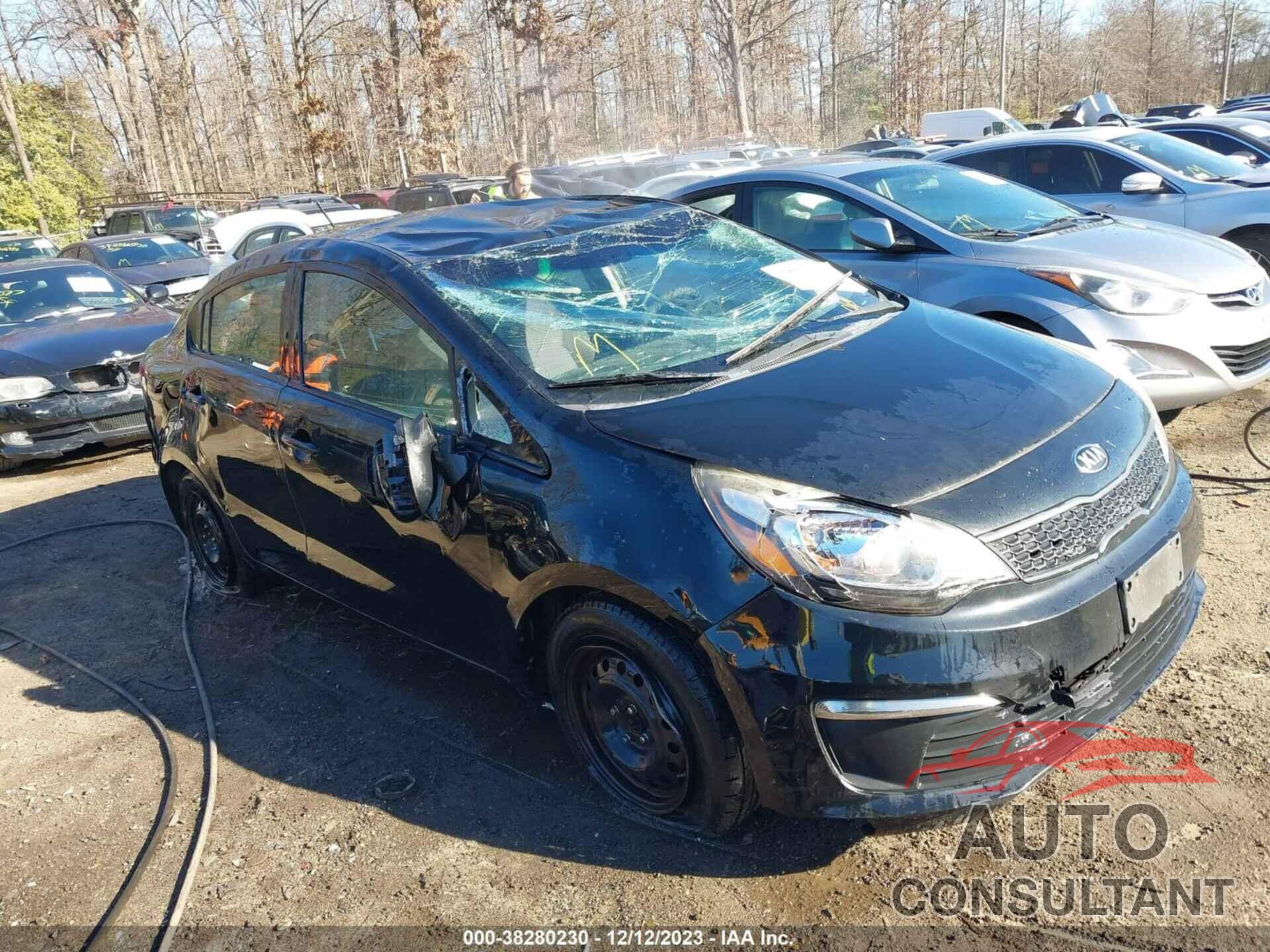 KIA RIO 2017 - KNADM4A34H6006170