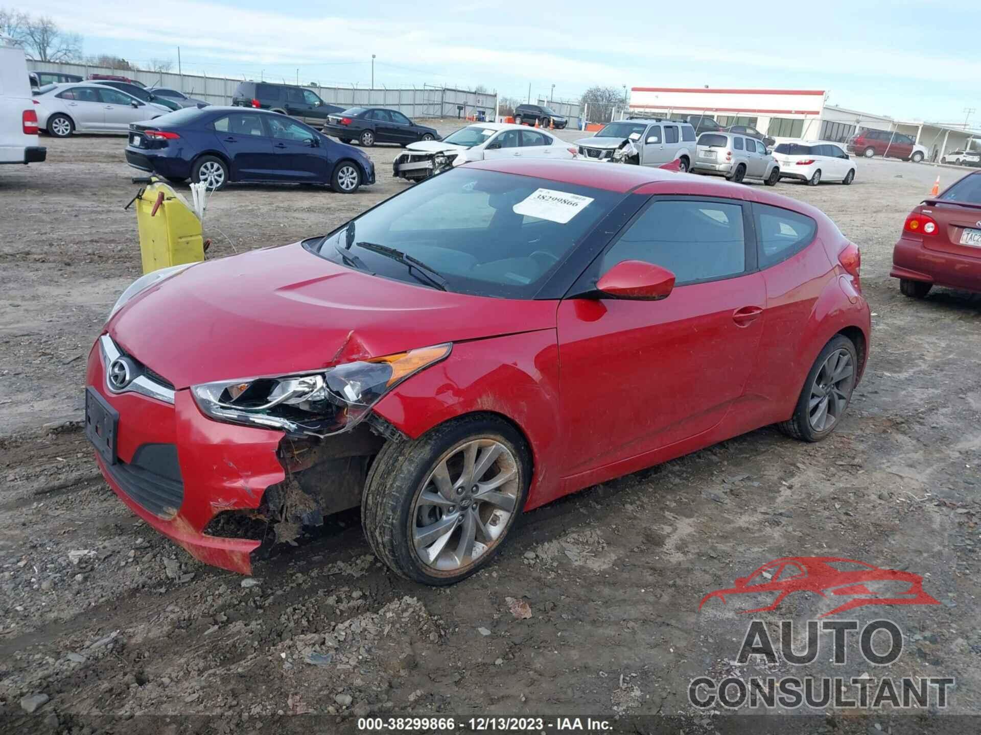 HYUNDAI VELOSTER 2017 - KMHTC6ADXHU309354