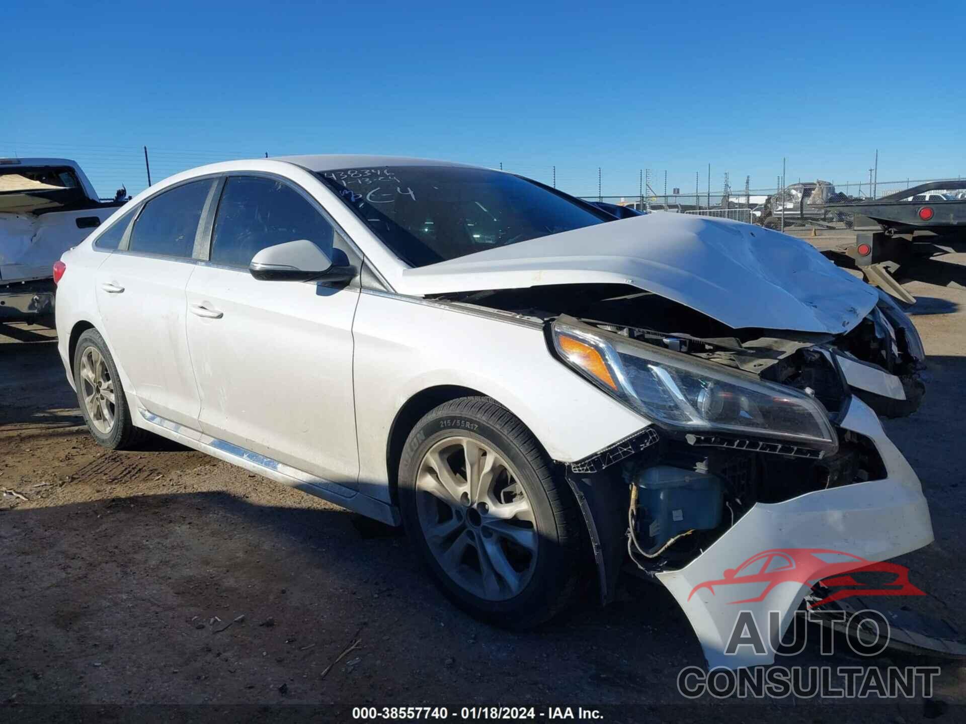 HYUNDAI SONATA 2016 - 5NPE34AFXGH266064