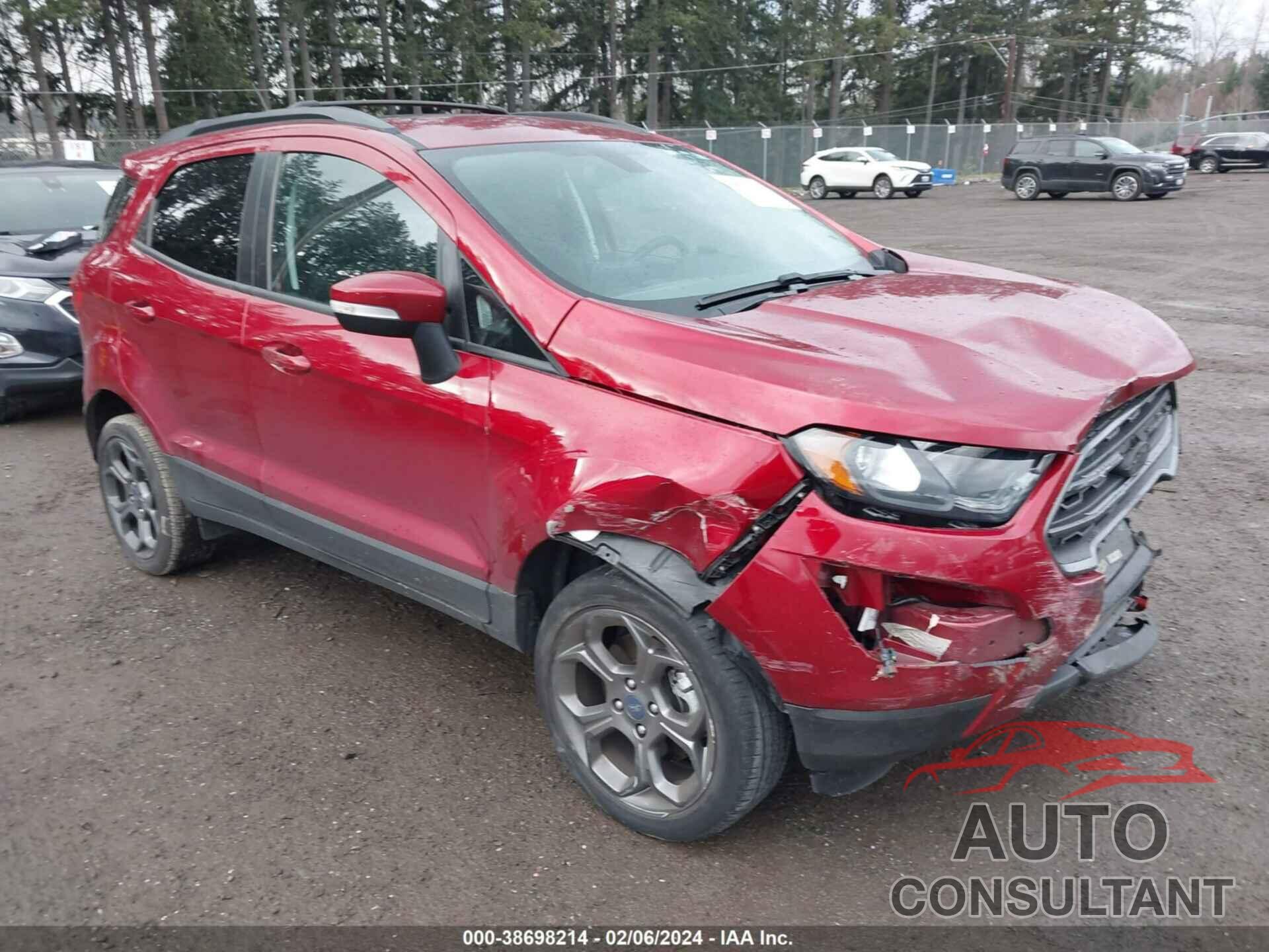 FORD ECOSPORT 2018 - MAJ6P1CL0JC201419