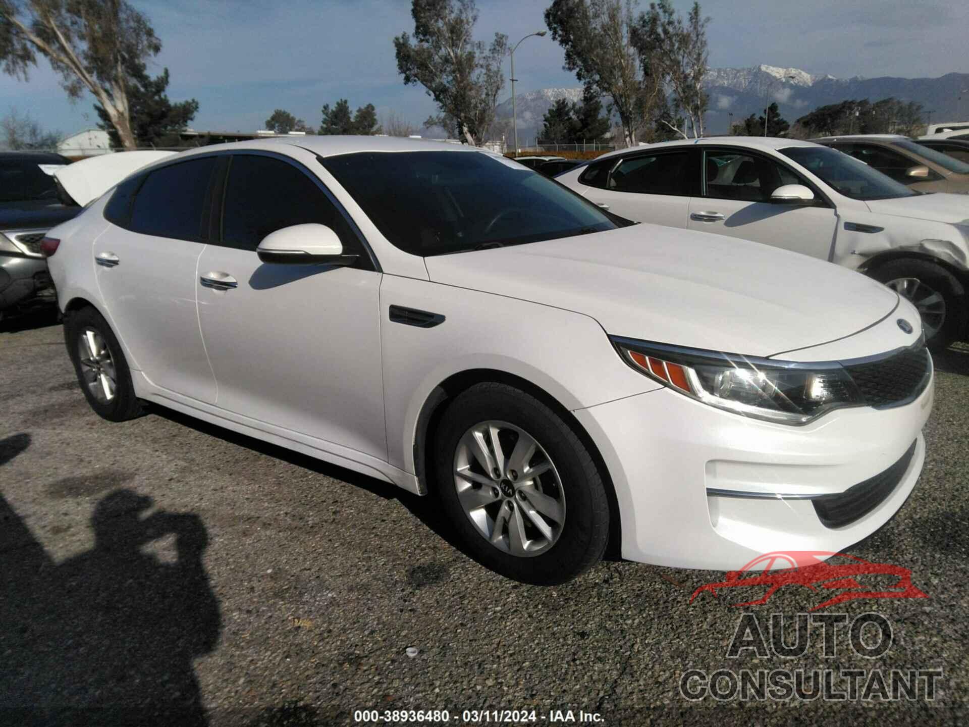 KIA OPTIMA 2016 - KNAGT4L31G5072631