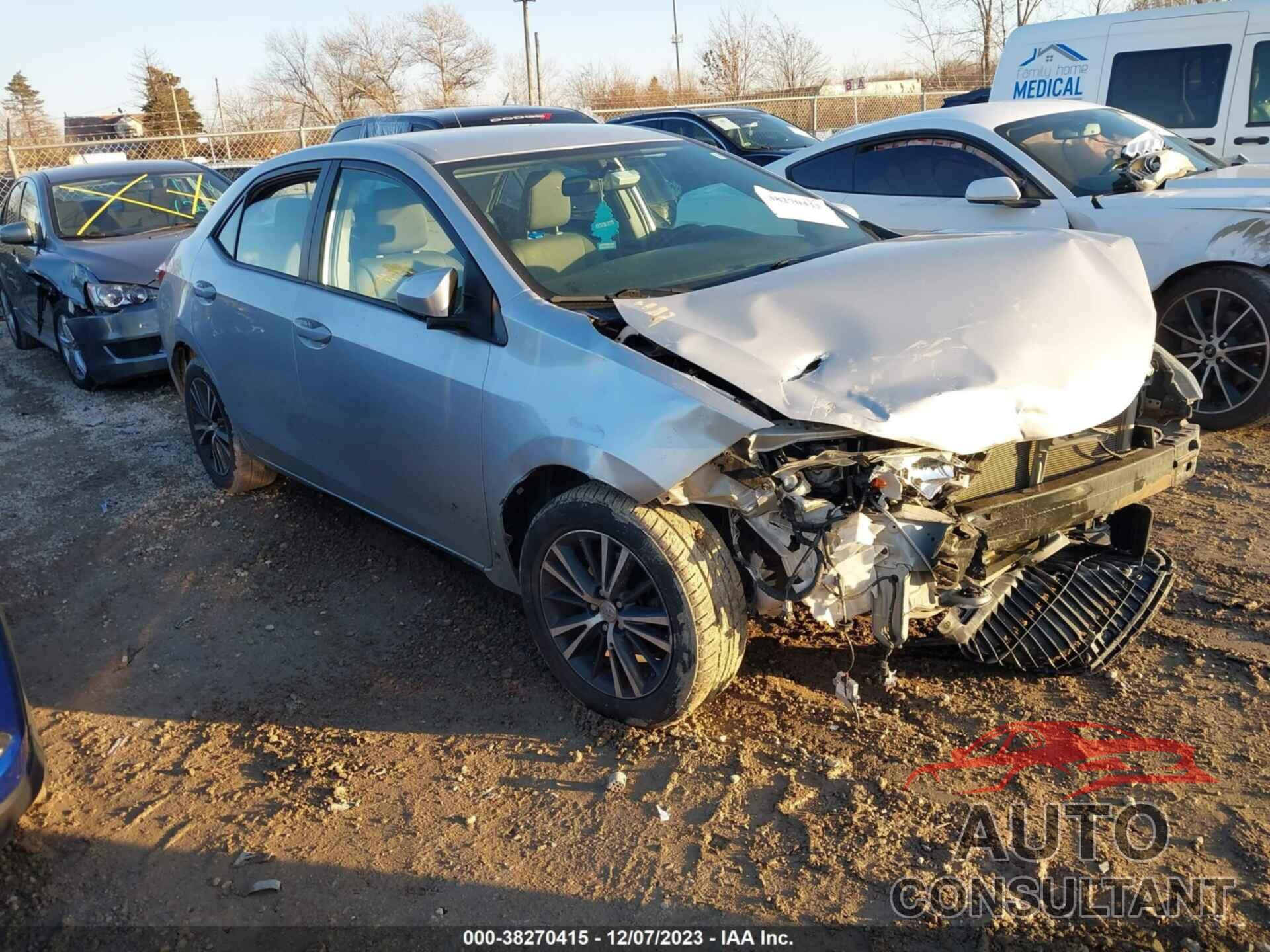 TOYOTA COROLLA 2016 - 2T1BURHE9GC541503