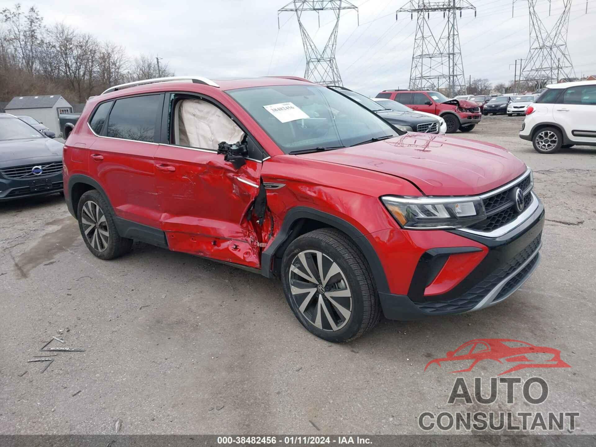 VOLKSWAGEN TAOS 2022 - 3VVLX7B23NM019437