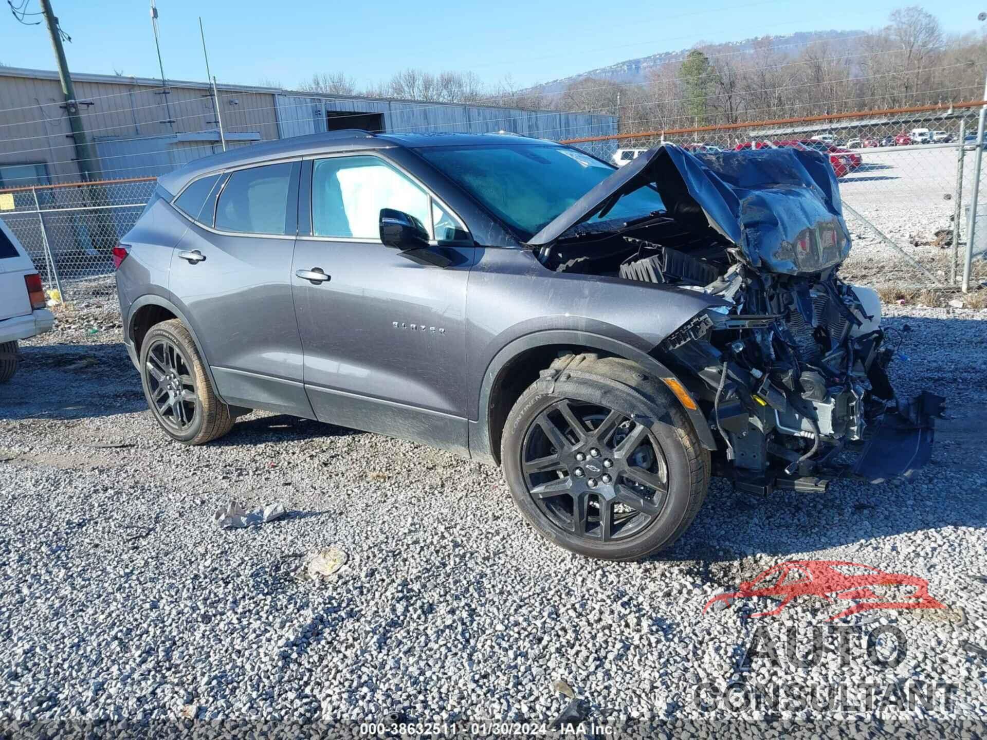 CHEVROLET BLAZER 2021 - 3GNKBCRS3MS519087