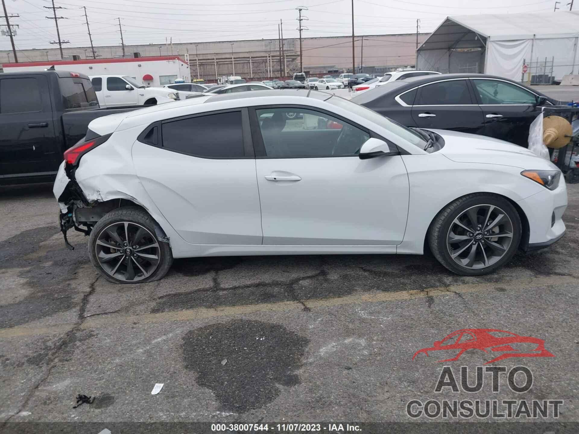 HYUNDAI VELOSTER 2019 - KMHTG6AF1KU015404