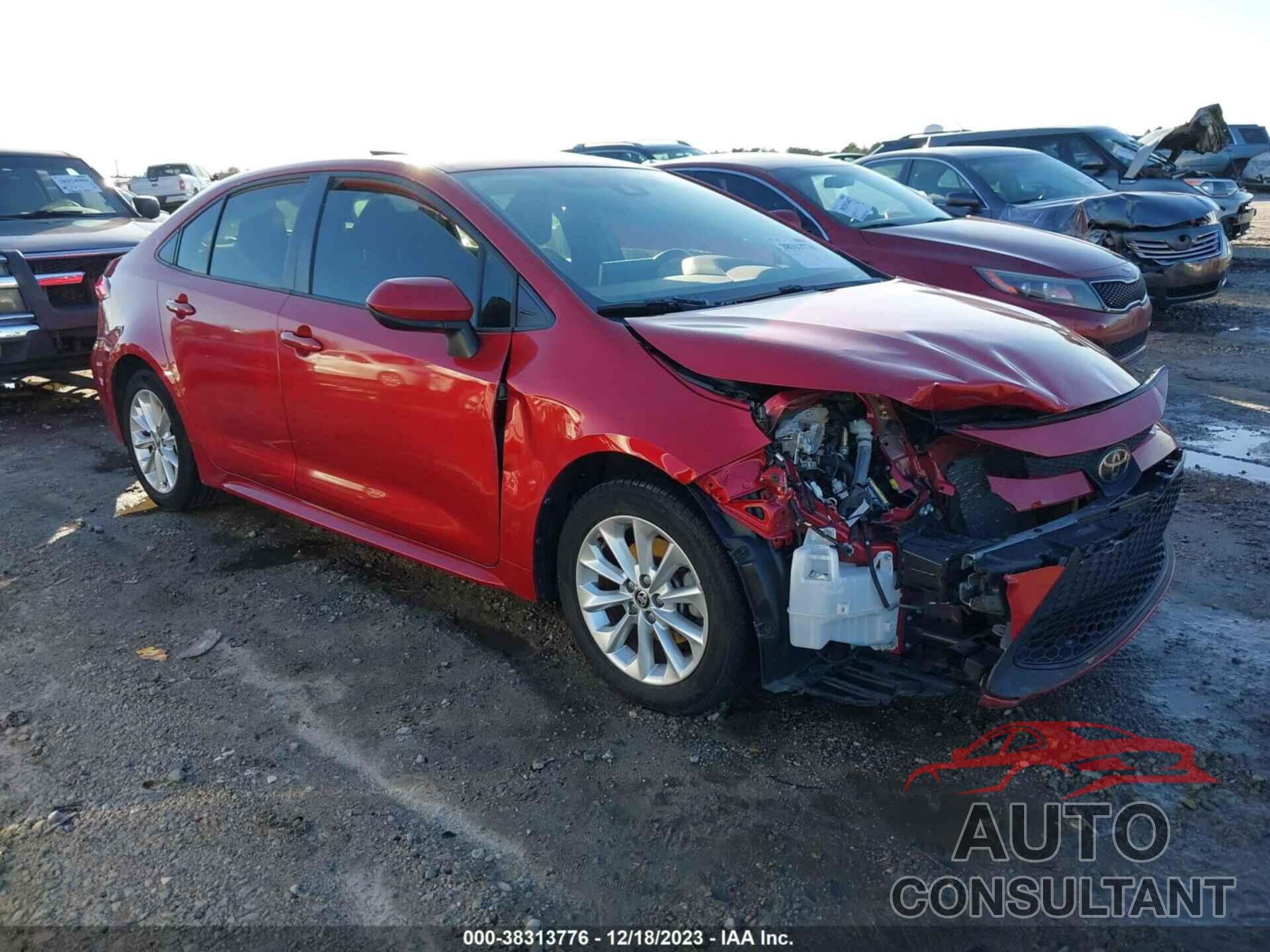 TOYOTA COROLLA 2020 - JTDHPRAE2LJ005261