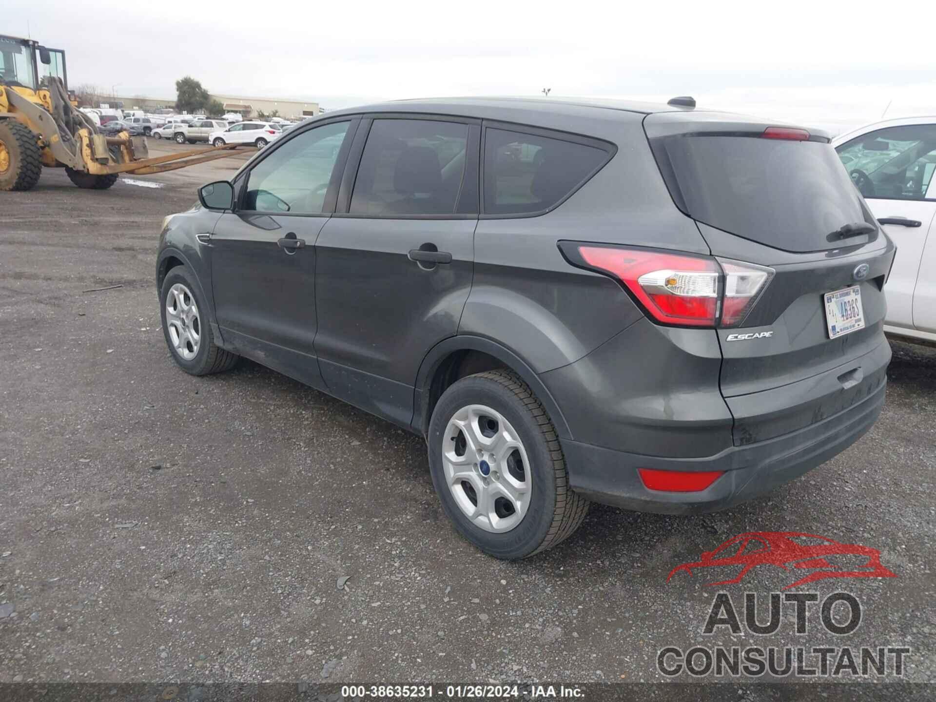 FORD ESCAPE 2017 - 1FMCU0F76HUA41187