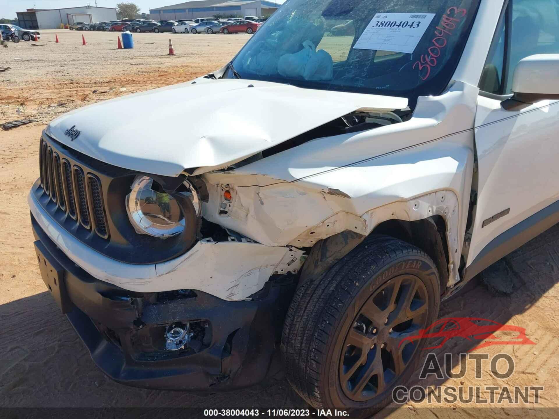 JEEP RENEGADE 2018 - ZACCJABB2JPJ71680