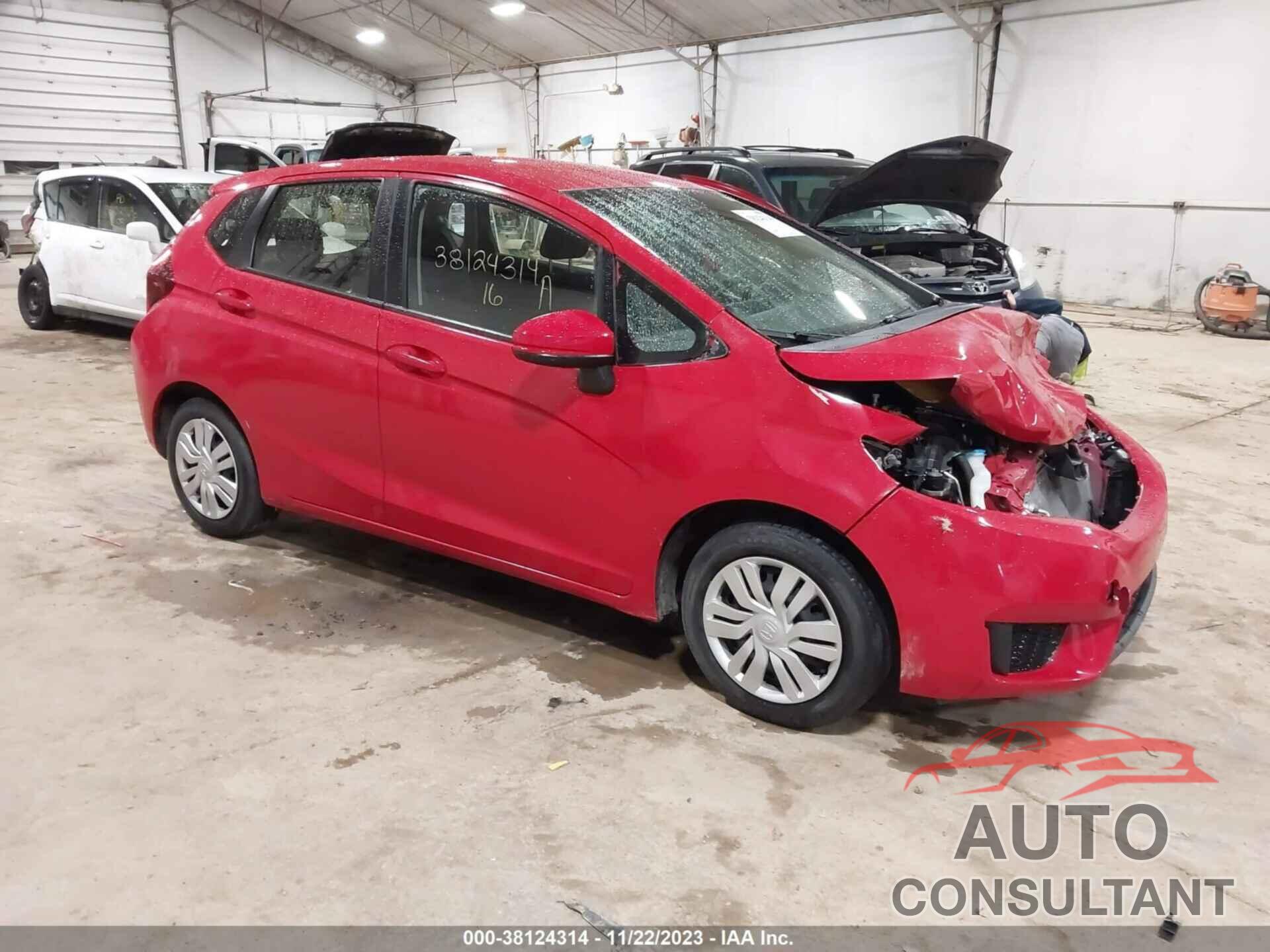 HONDA FIT 2016 - JHMGK5H57GX009669