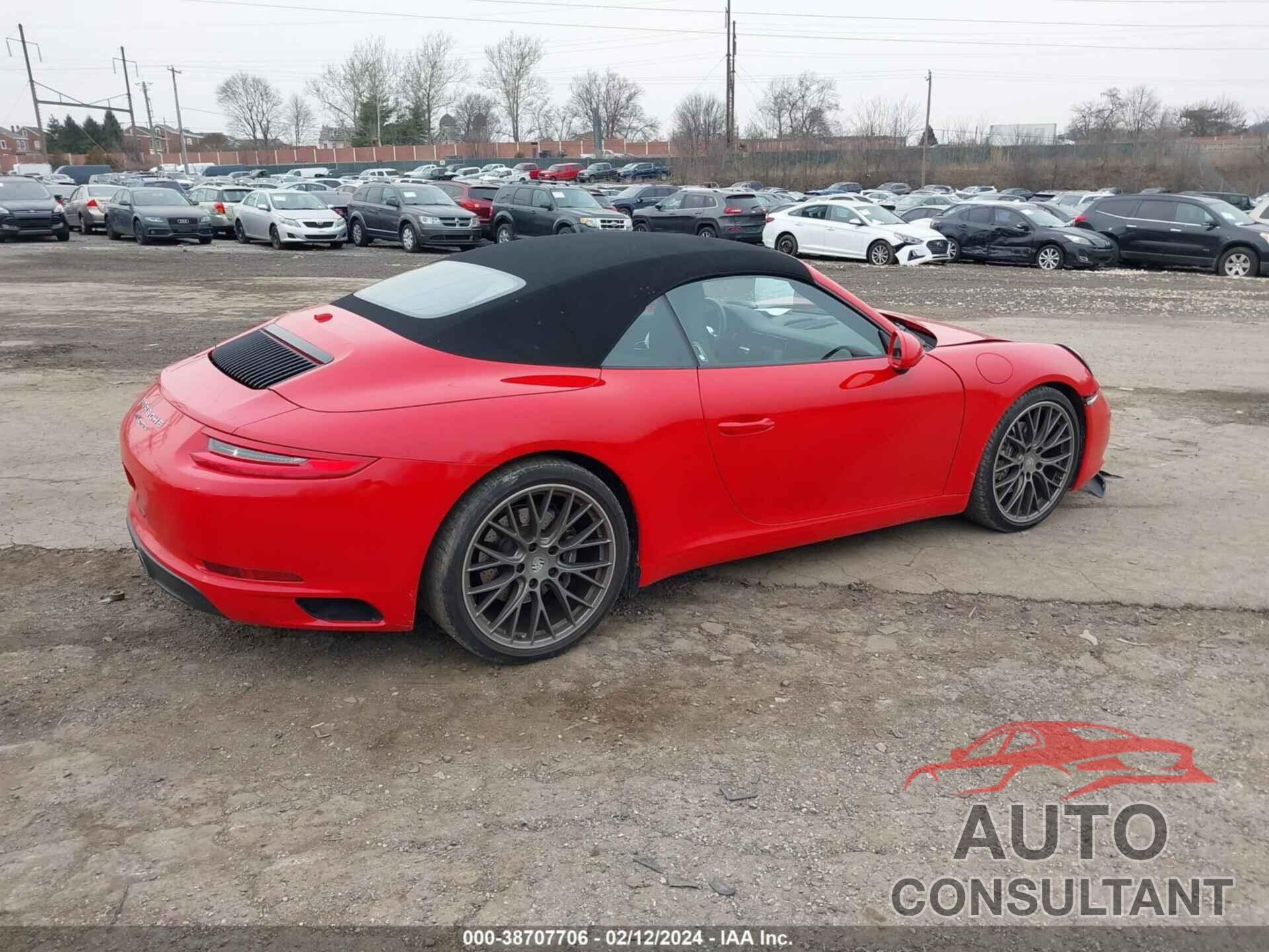 PORSCHE 911 2019 - WP0CA2A97KS129332