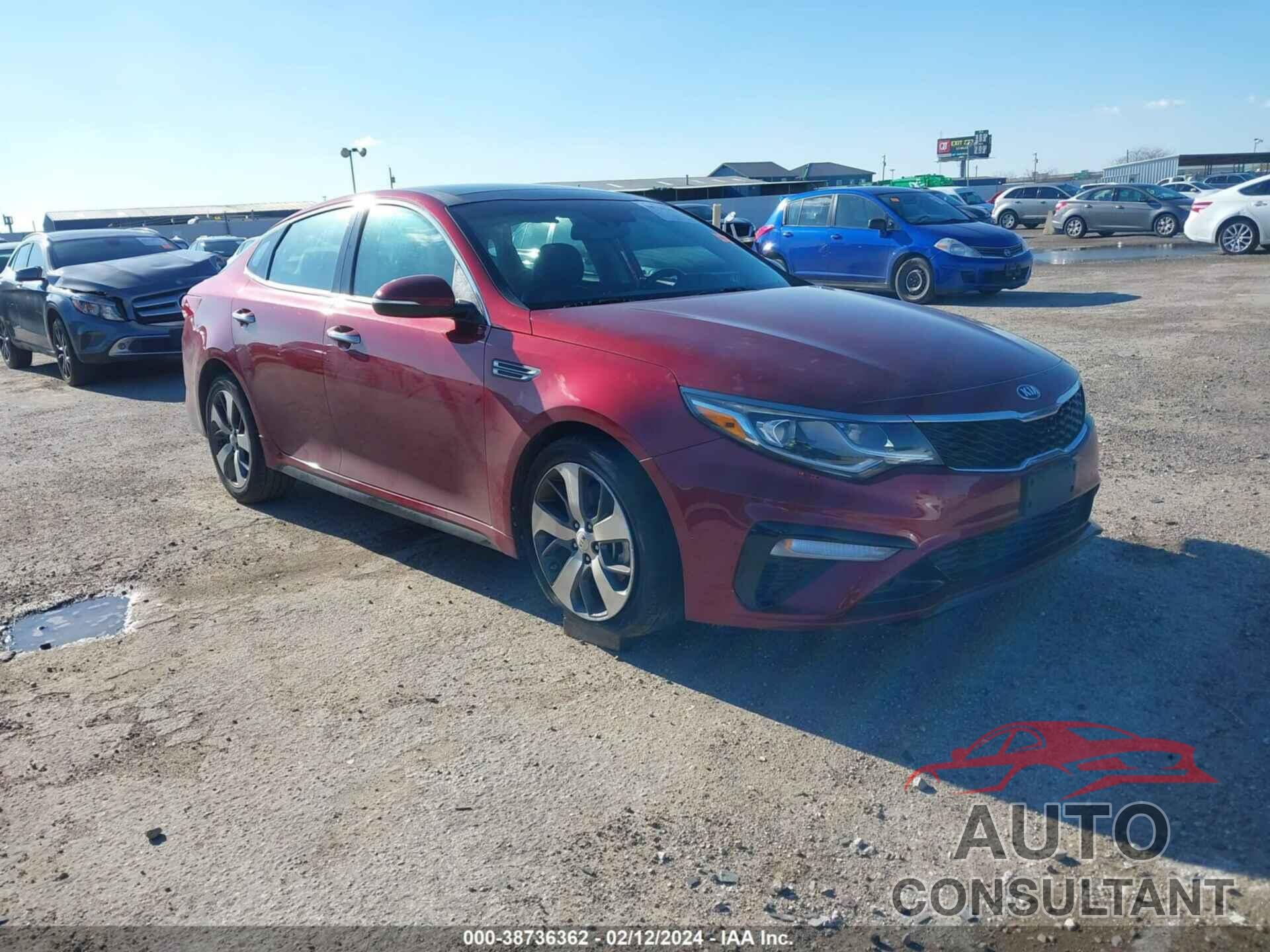 KIA OPTIMA 2019 - 5XXGT4L31KG294058