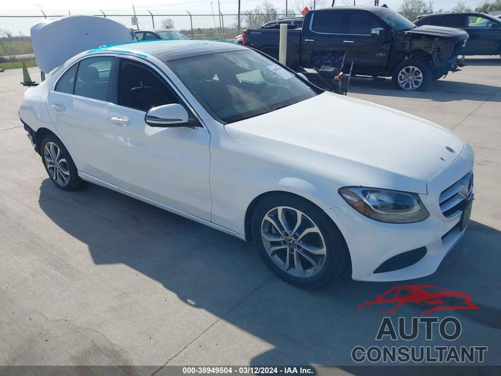 MERCEDES-BENZ C 2018 - WDDWF4JB3JR409046