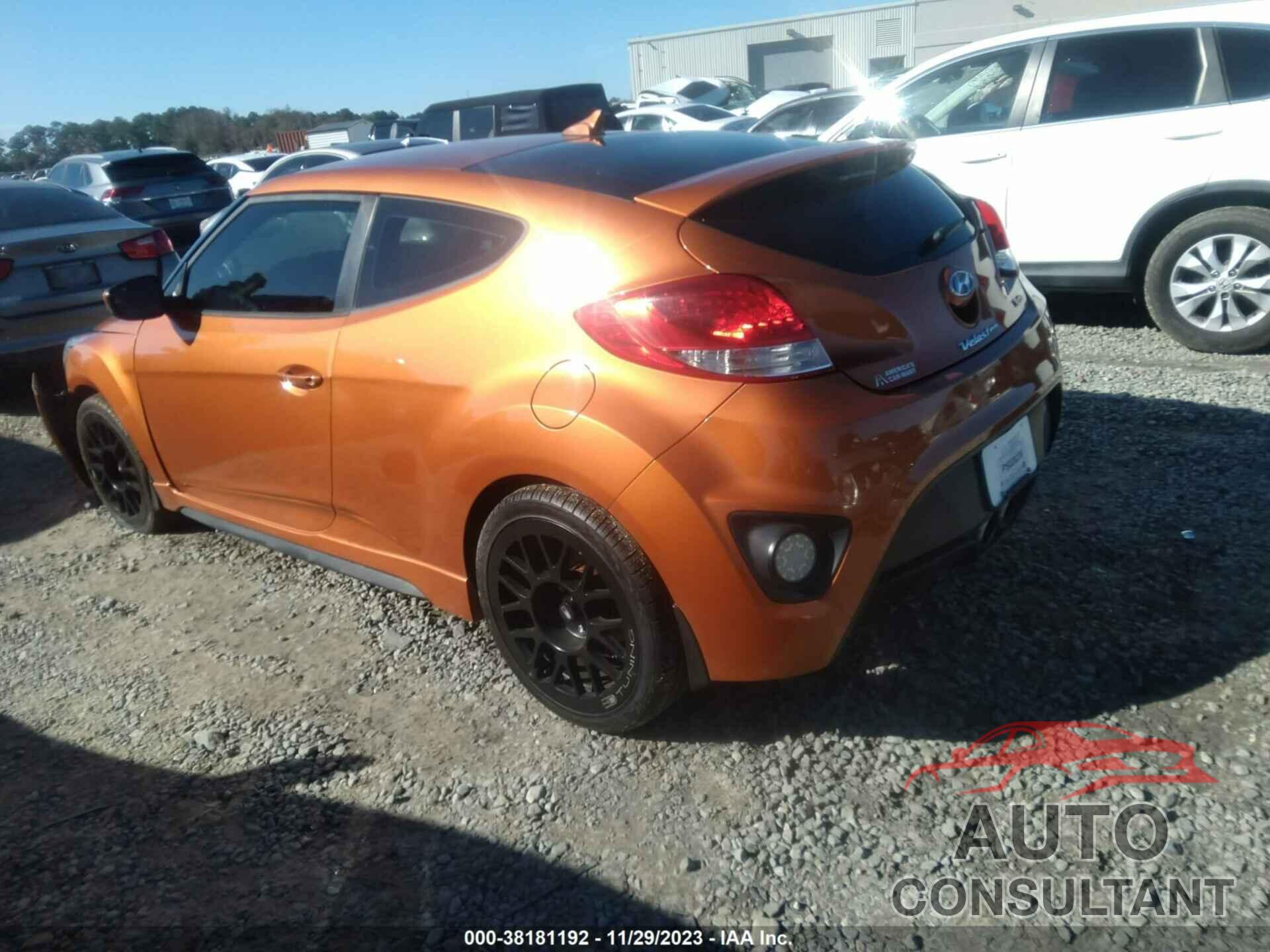 HYUNDAI VELOSTER 2016 - KMHTC6AE6GU271970