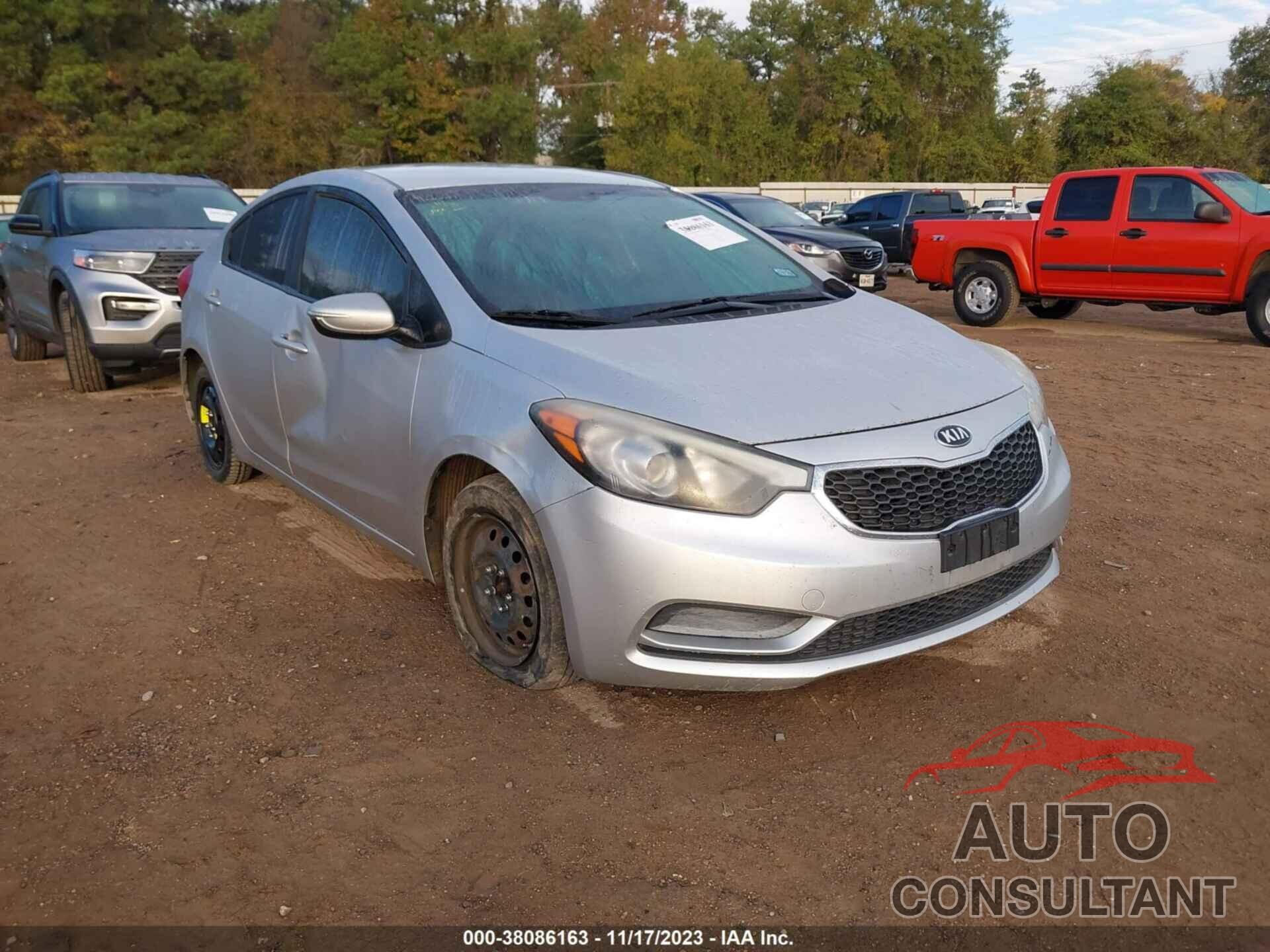 KIA FORTE 2015 - KNAFX4A6XF5286724