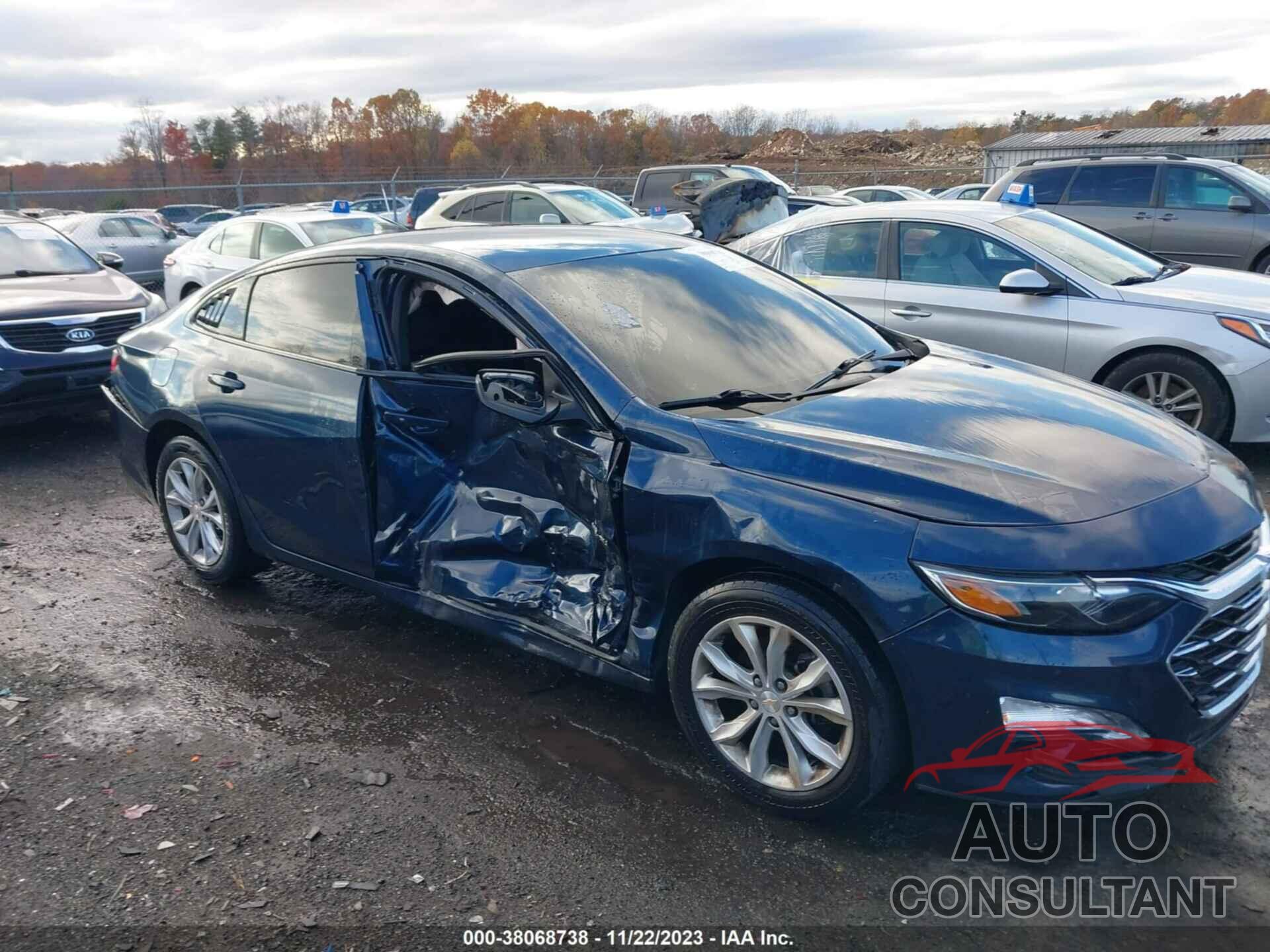 CHEVROLET MALIBU 2020 - 1G1ZD5ST7LF086210
