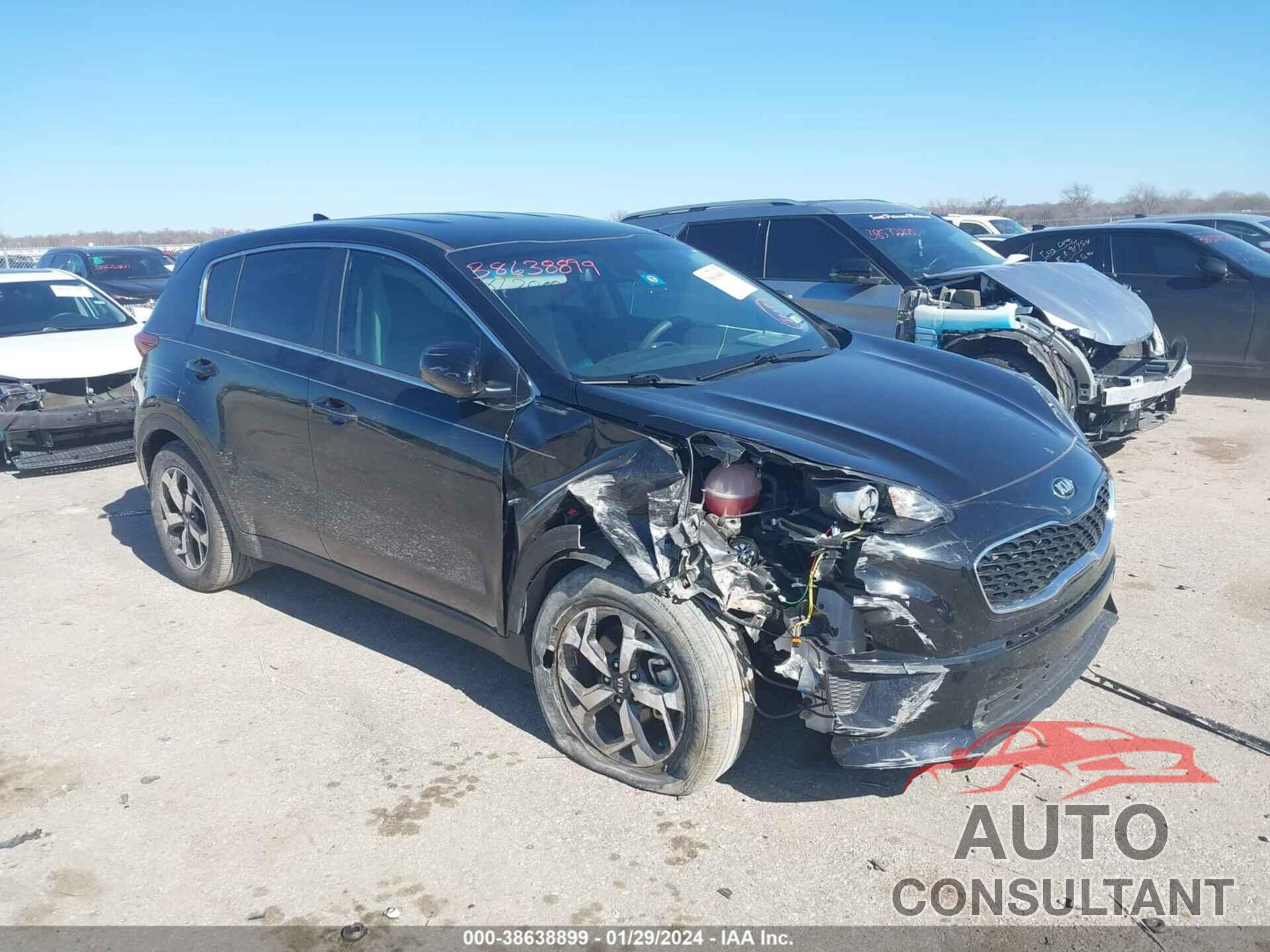 KIA SPORTAGE 2021 - KNDPM3AC4M7875916