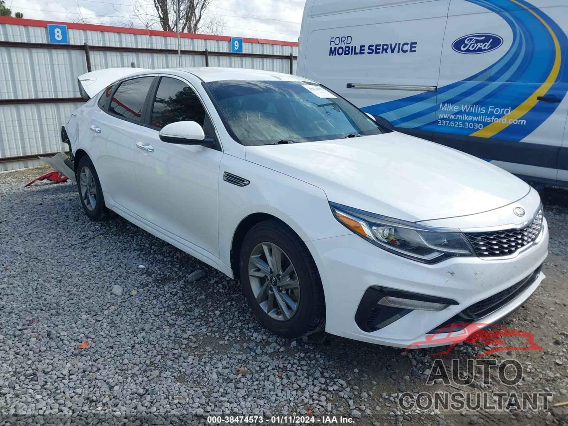 KIA OPTIMA 2019 - 5XXGT4L36KG303496