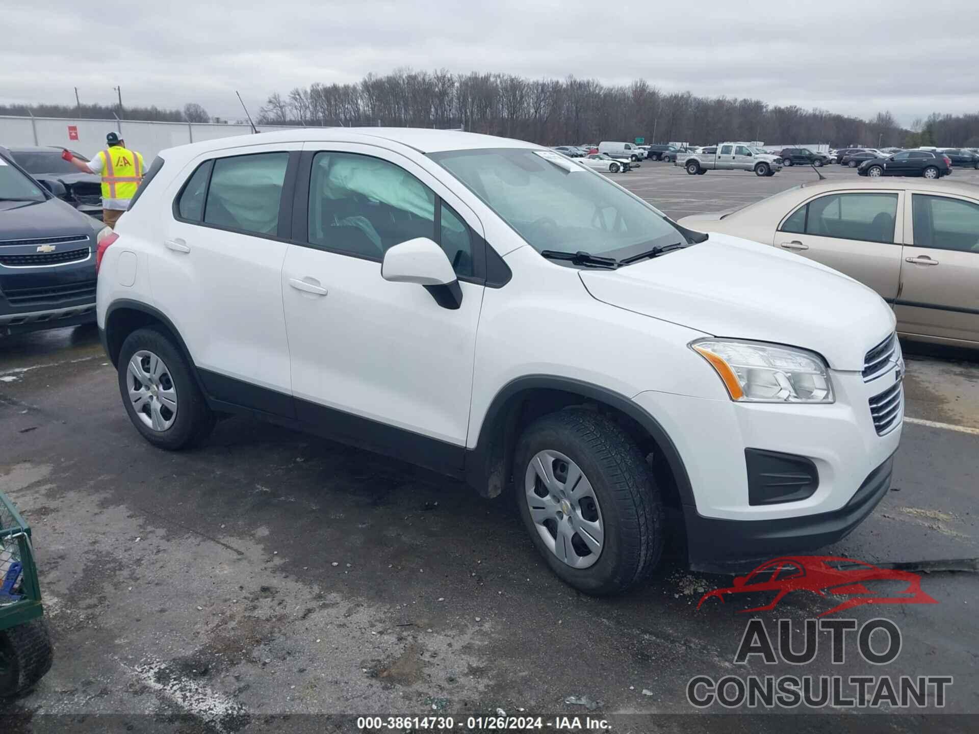 CHEVROLET TRAX 2016 - 3GNCJKSB9GL274760