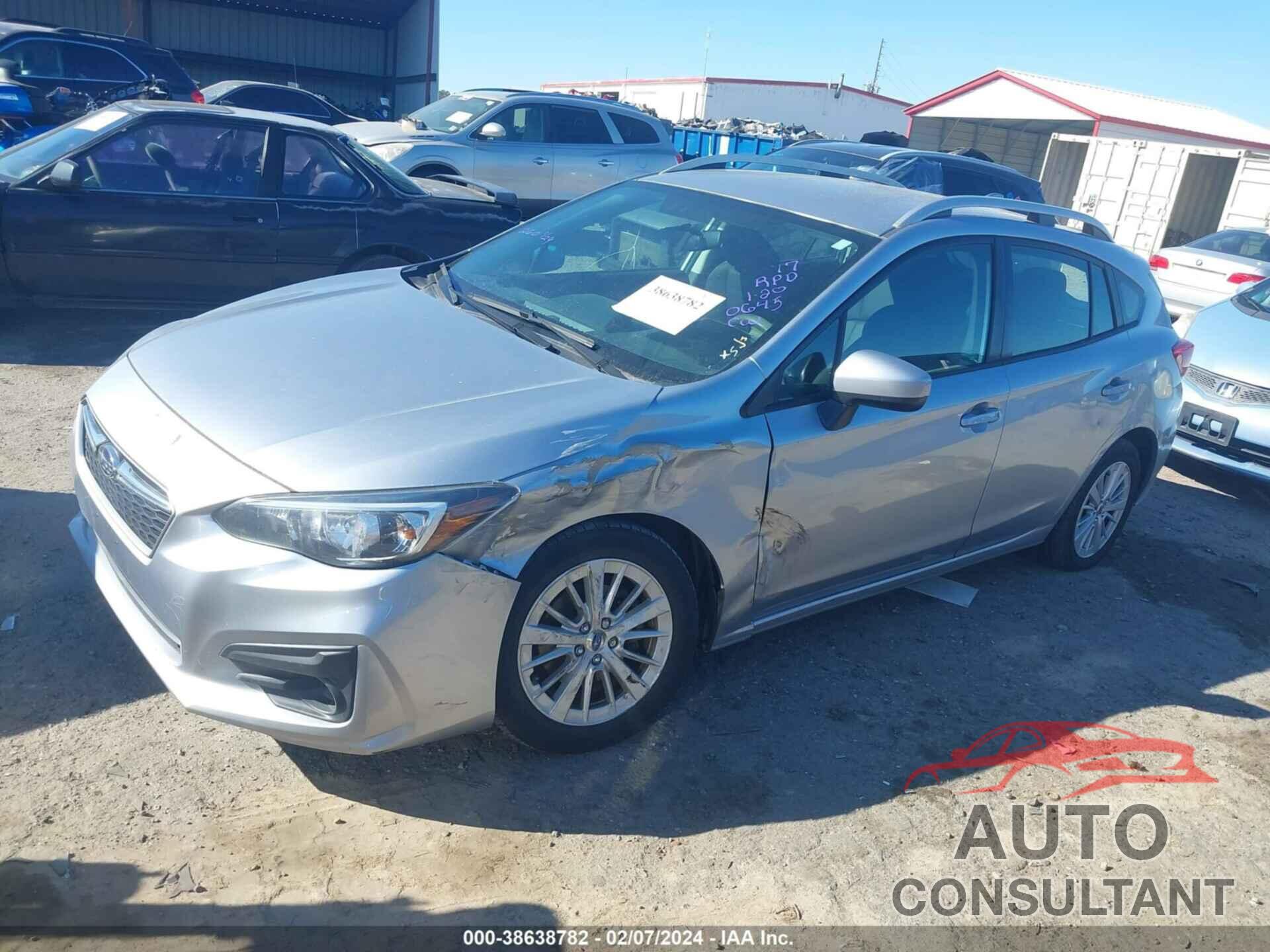 SUBARU IMPREZA 2017 - 4S3GTAB62H3730645