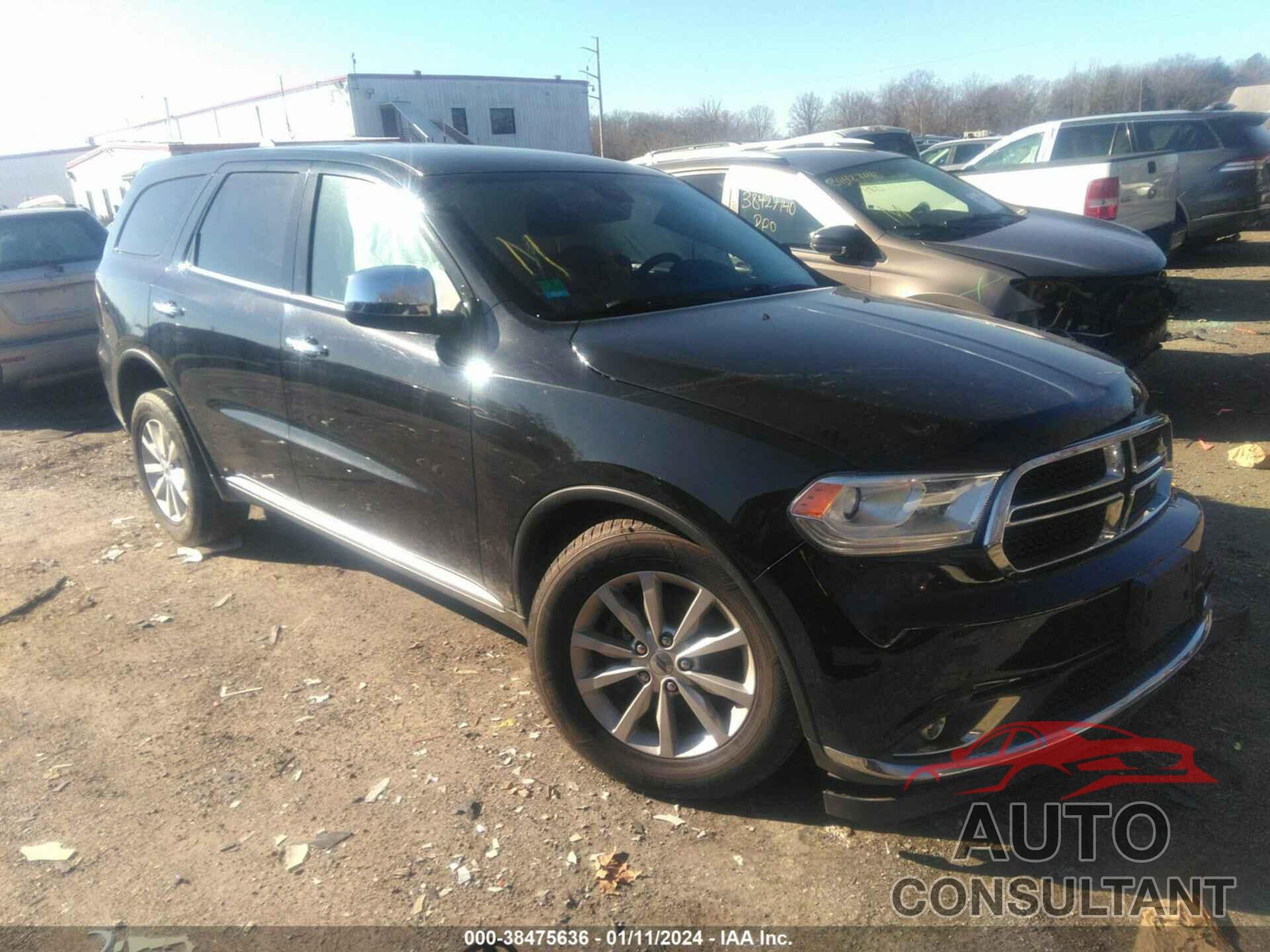 DODGE DURANGO 2019 - 1C4RDJAG1KC586268
