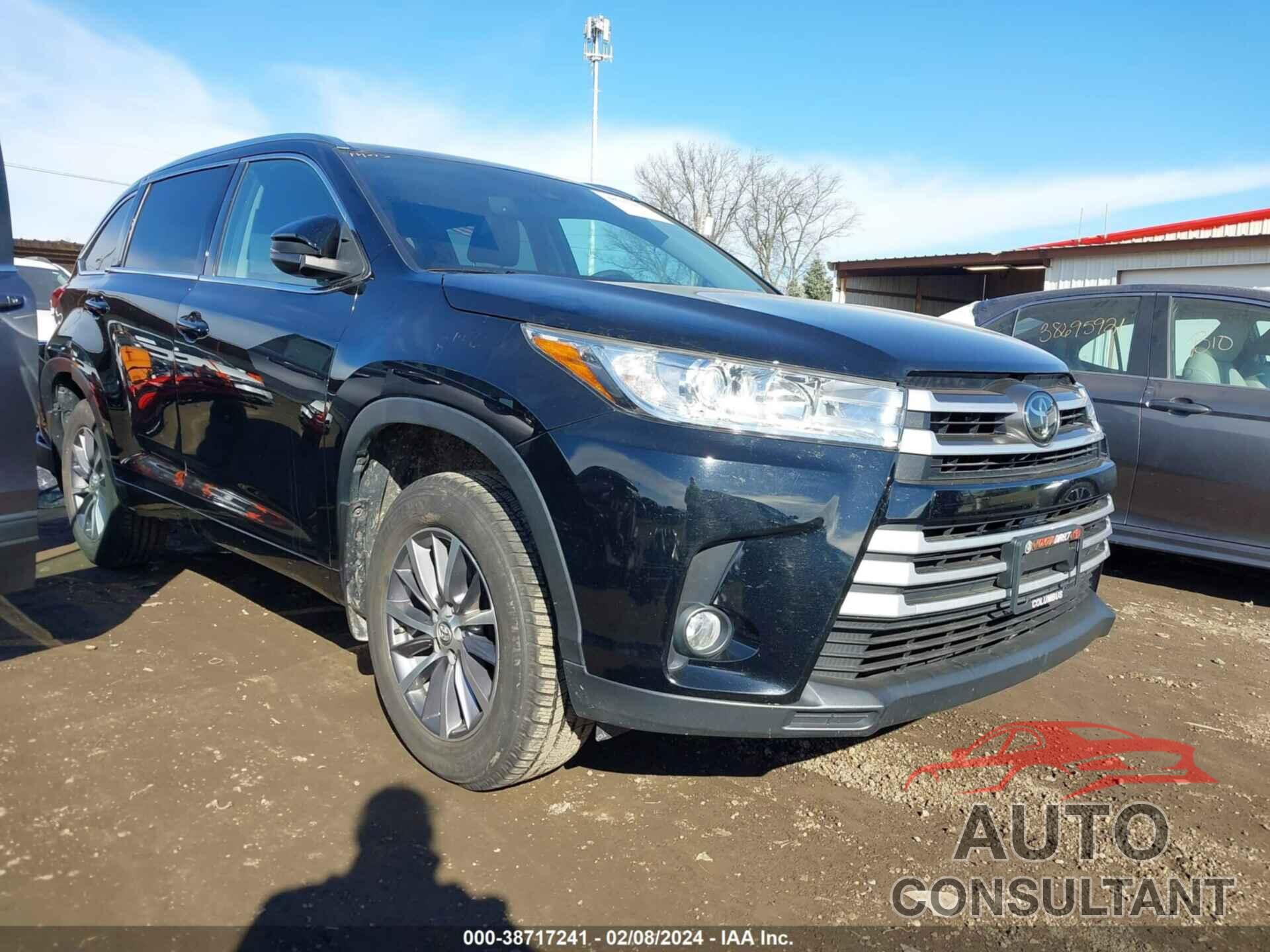 TOYOTA HIGHLANDER 2017 - 5TDJZRFH1HS432181