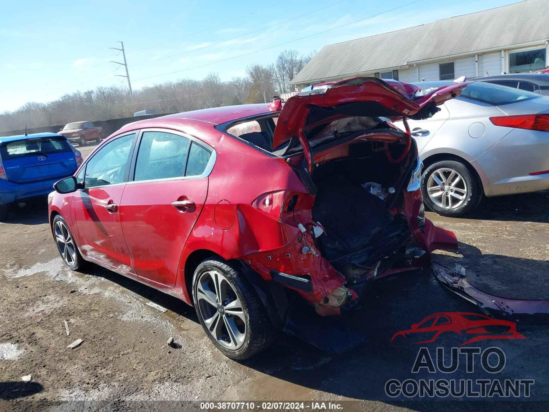 KIA FORTE 2016 - KNAFZ4A80G5447787