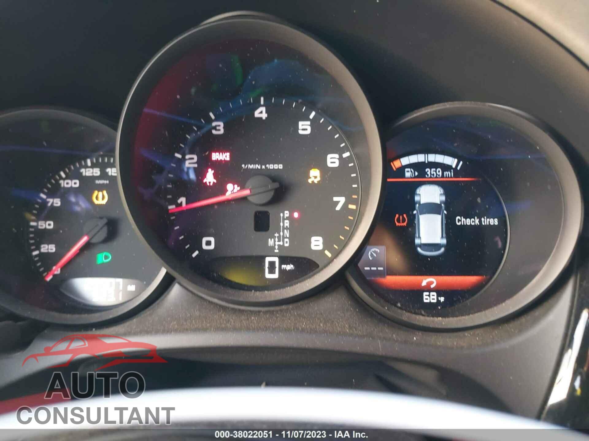 PORSCHE MACAN 2021 - WP1AA2A56MLB01148