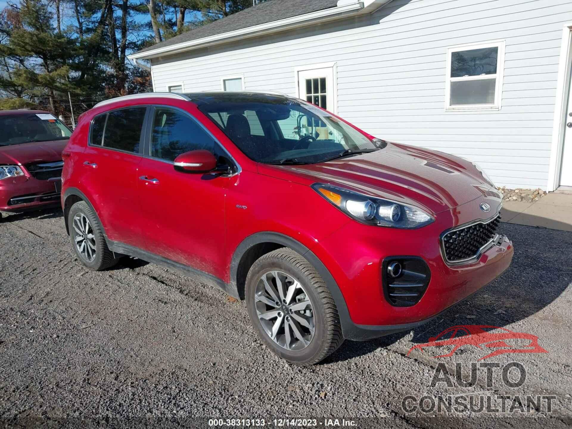 KIA SPORTAGE 2017 - KNDPNCAC8H7292736