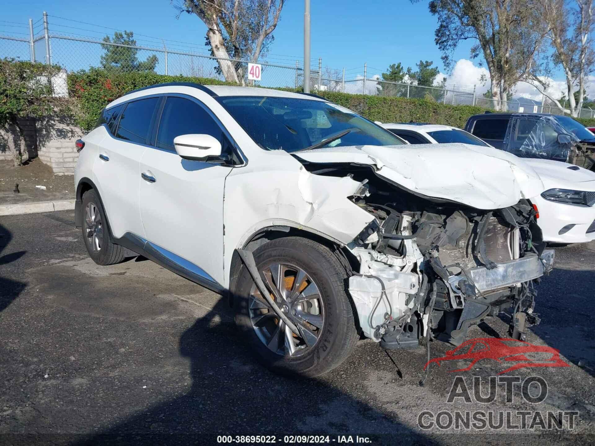 NISSAN MURANO 2016 - 5N1AZ2MG1GN151970