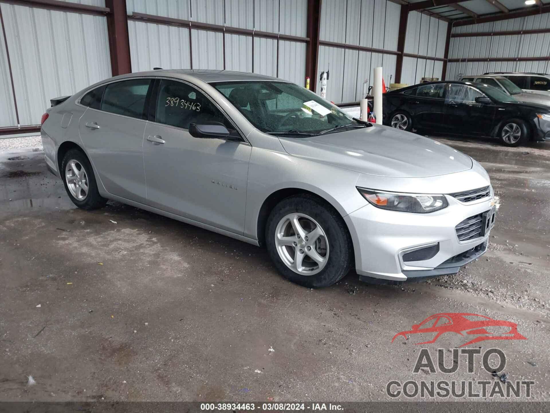 CHEVROLET MALIBU 2016 - 1G1ZC5ST3GF298708