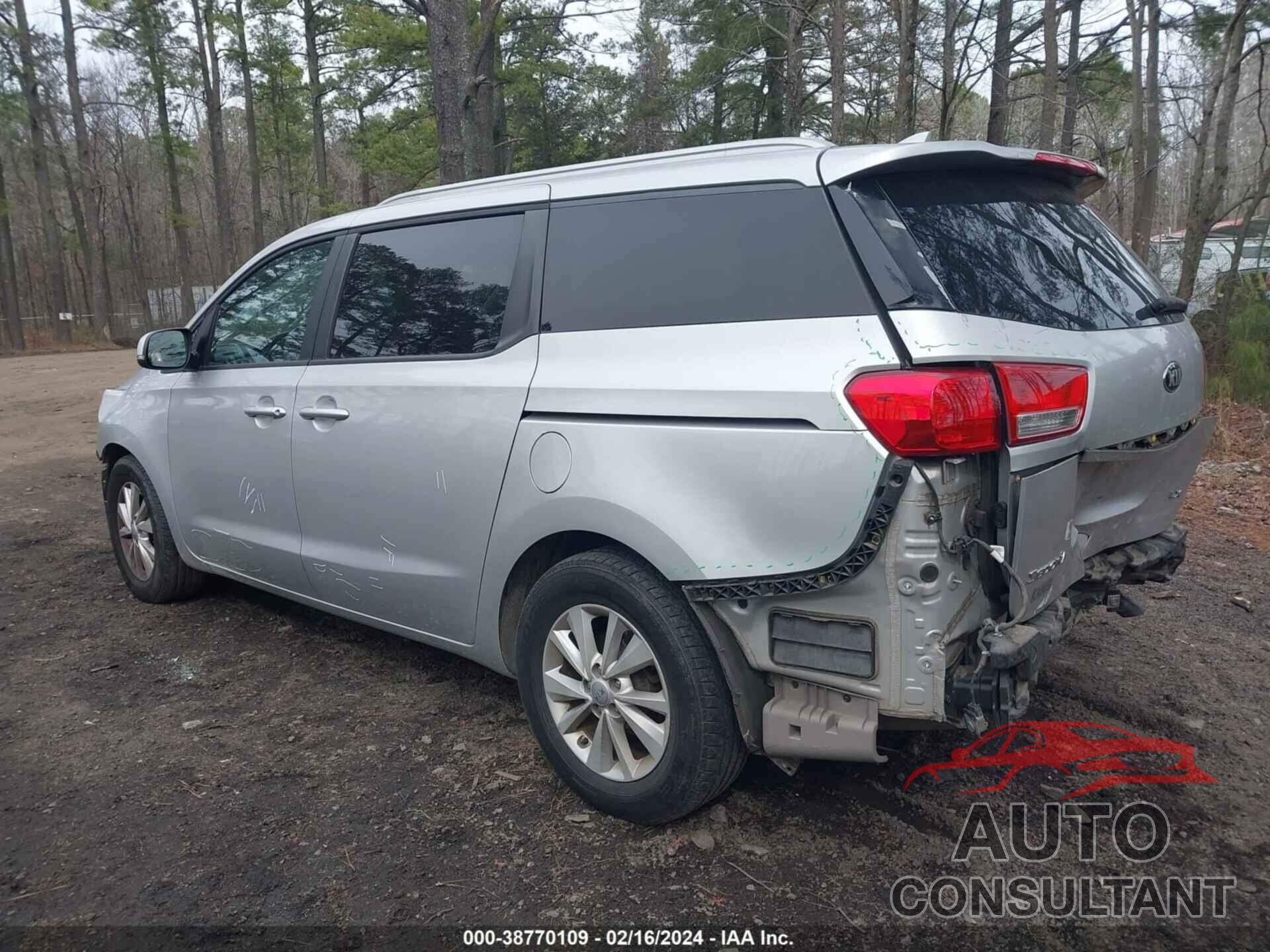 KIA SEDONA 2016 - KNDMB5C14G6131680