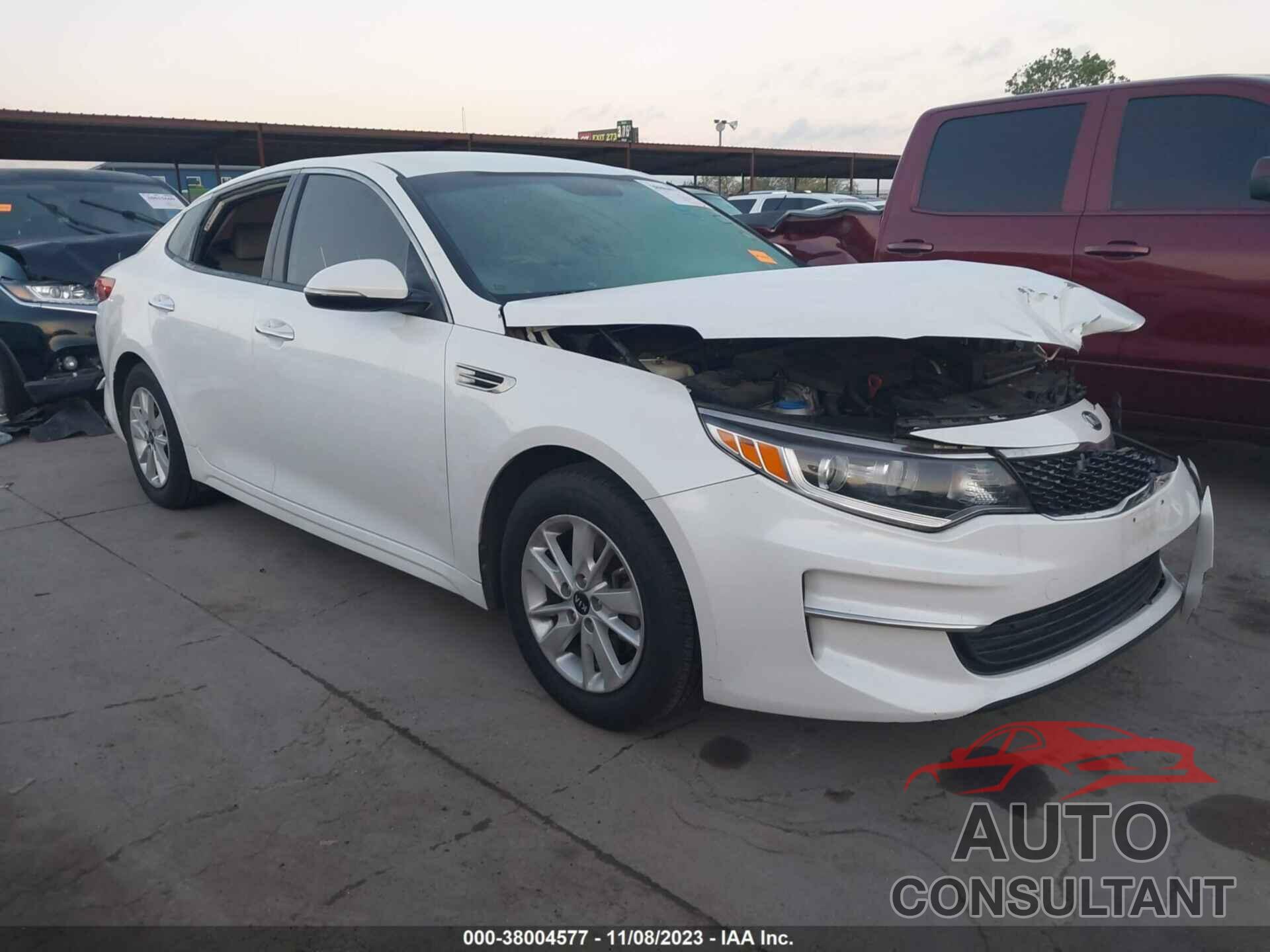KIA OPTIMA 2016 - KNAGT4L36G5117403