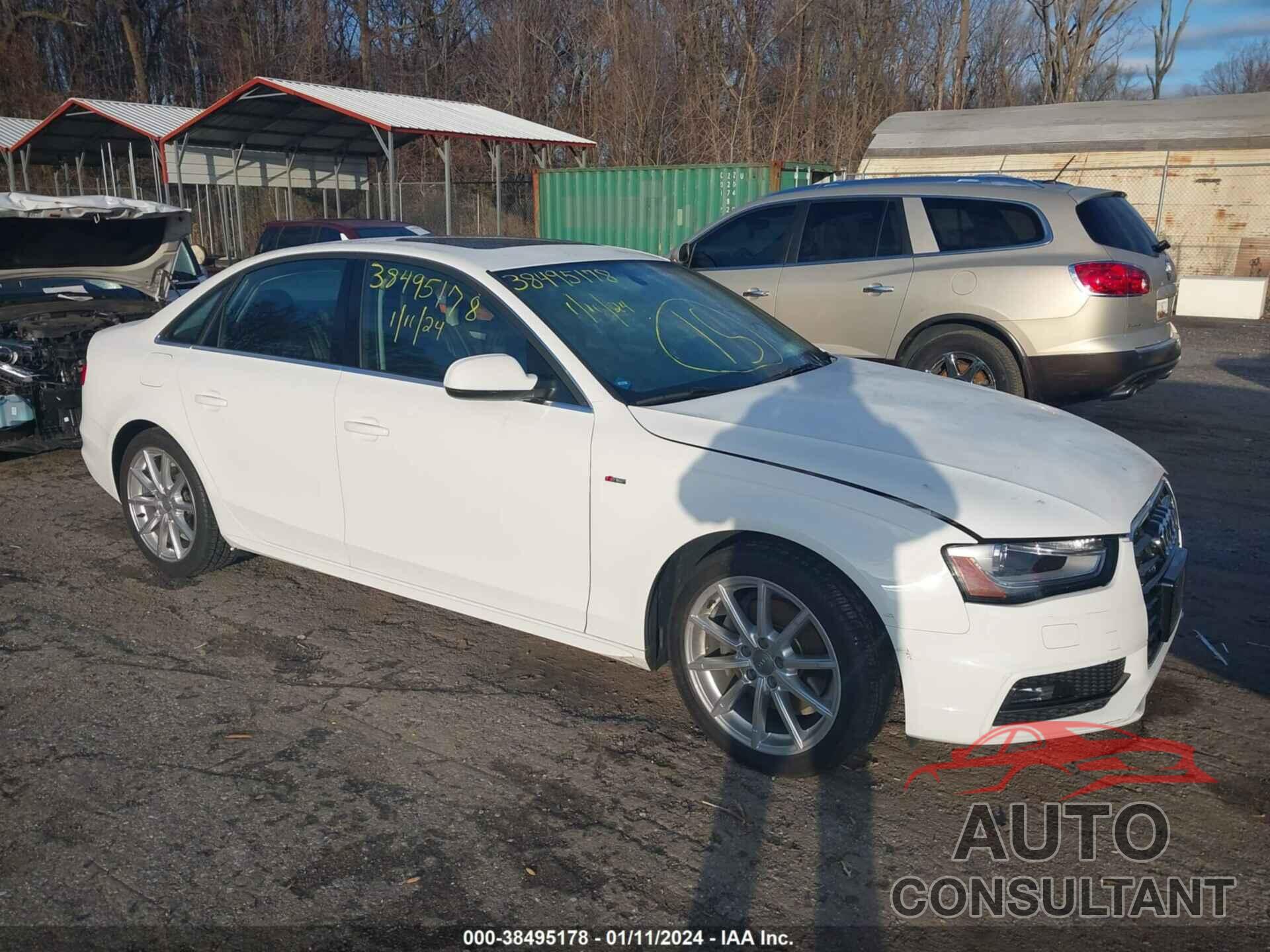 AUDI A4 2016 - WAUFFAFL5GN017855