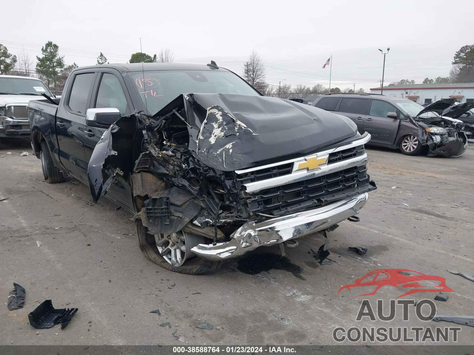 CHEVROLET SILVERADO 1500 2023 - 1GCUDDE83PZ129321