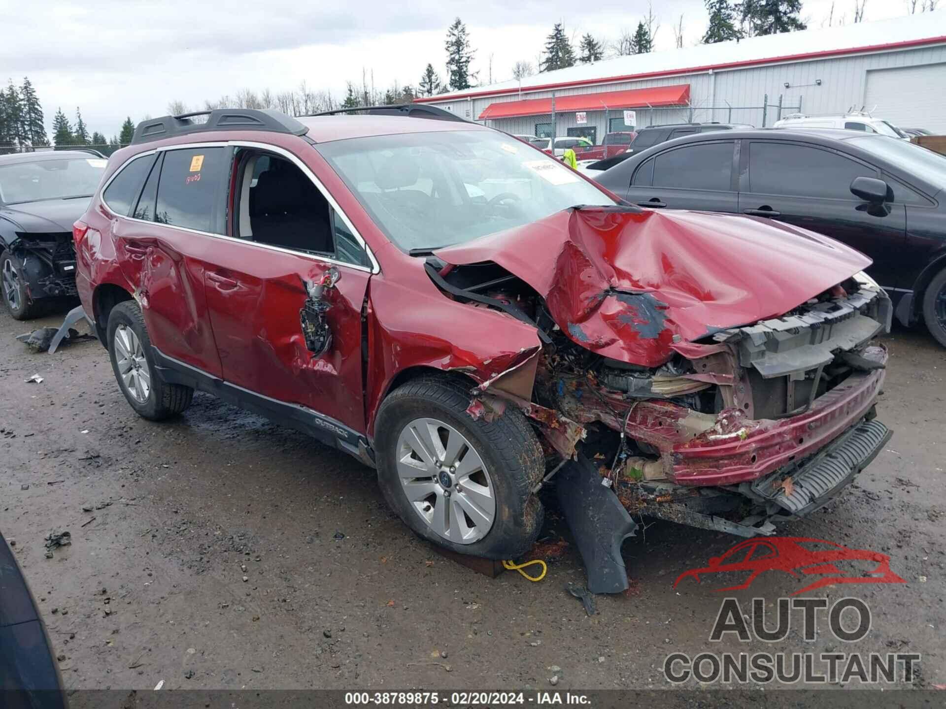 SUBARU OUTBACK 2016 - 4S4BSAFC8G3235065
