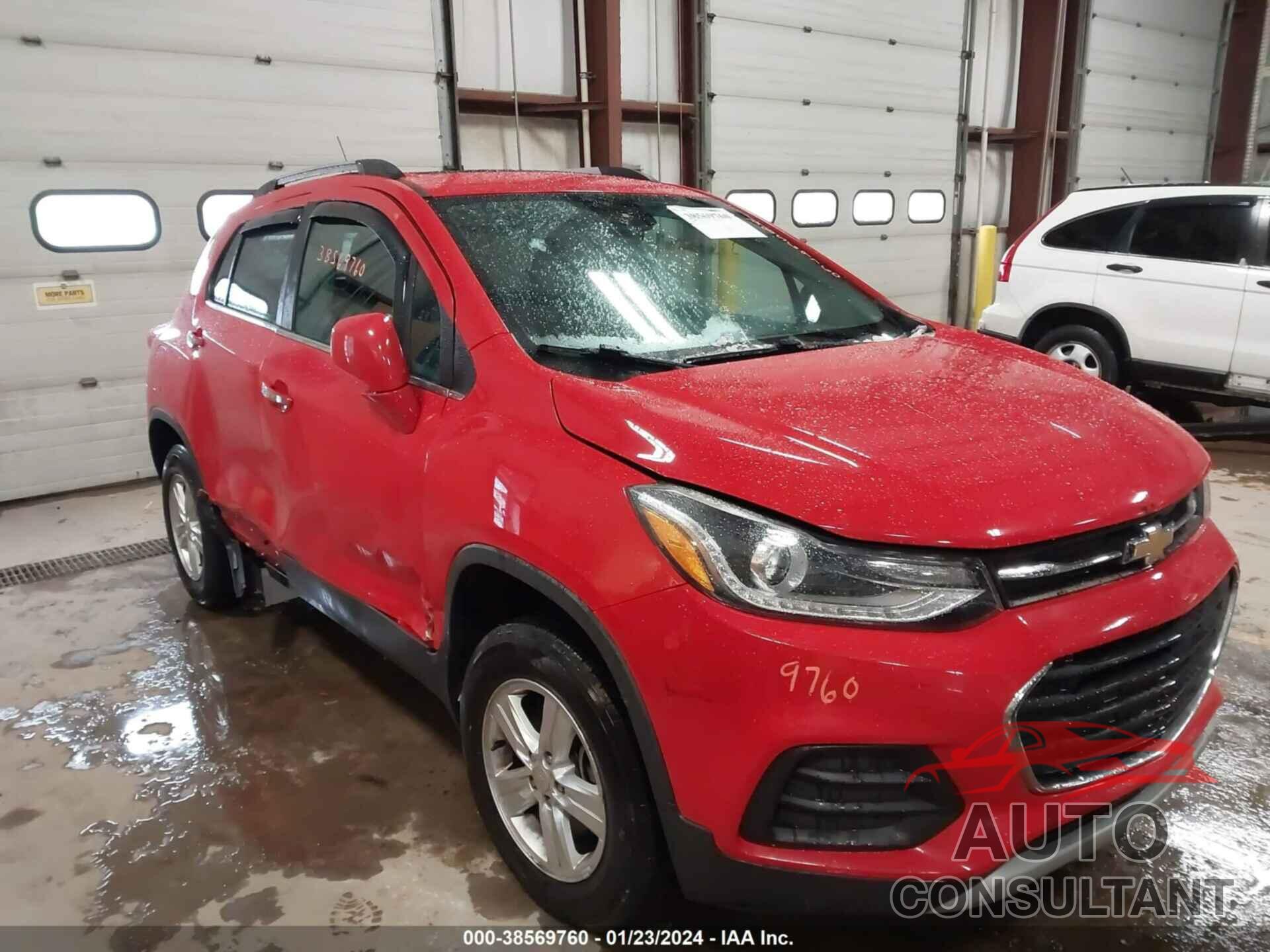 CHEVROLET TRAX 2017 - 3GNCJPSBXHL186590