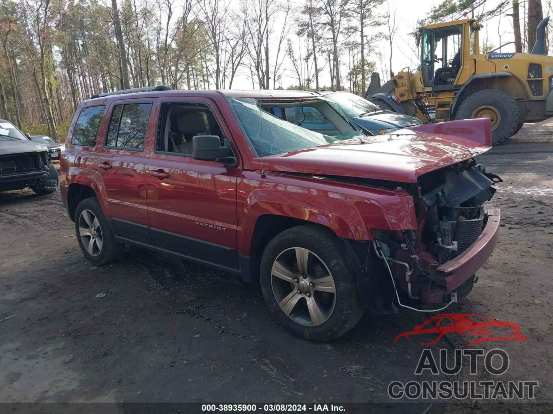 JEEP PATRIOT 2016 - 1C4NJPFA4GD700344