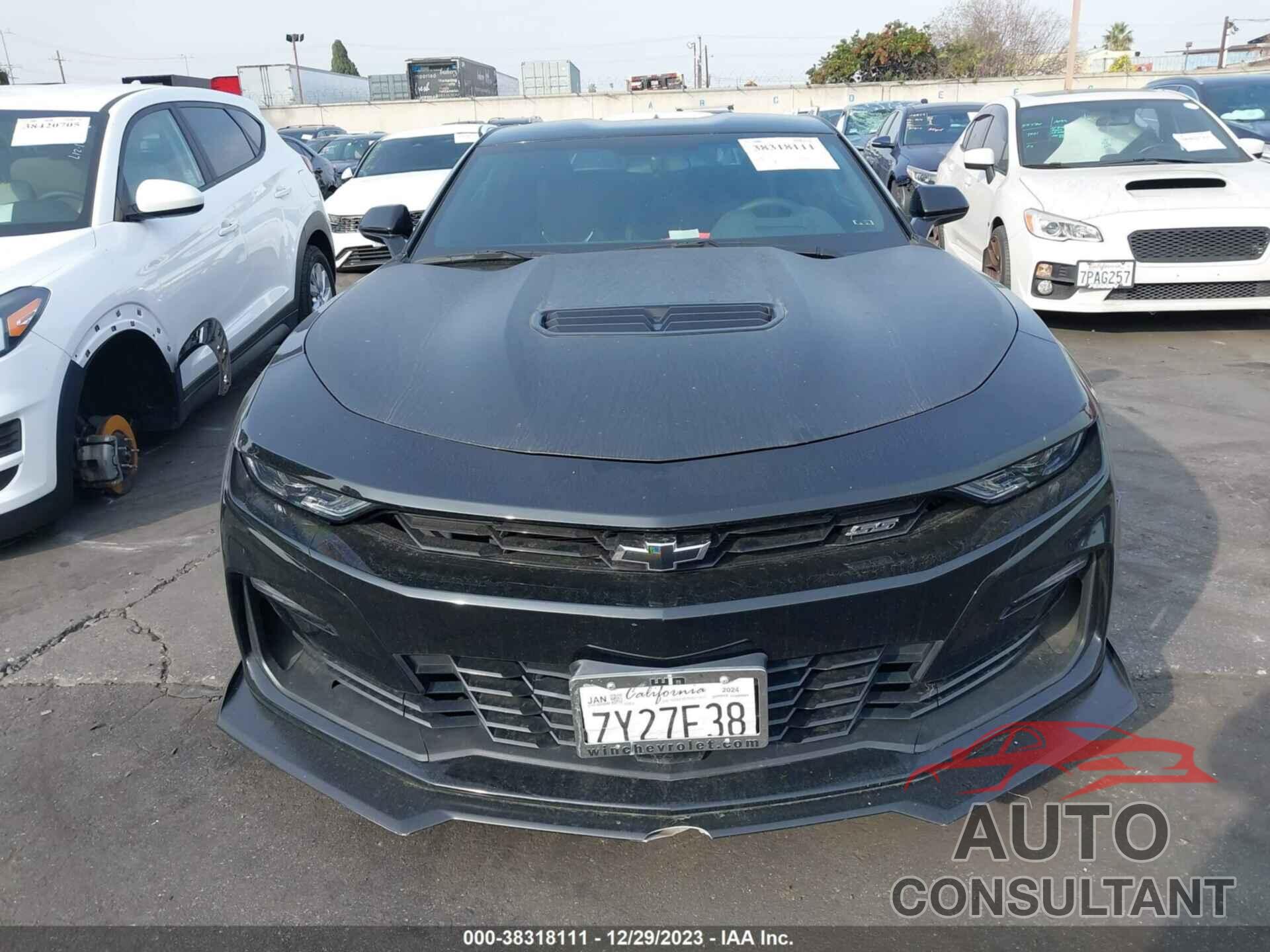 CHEVROLET CAMARO 2021 - 1G1FF1R7XM0108901