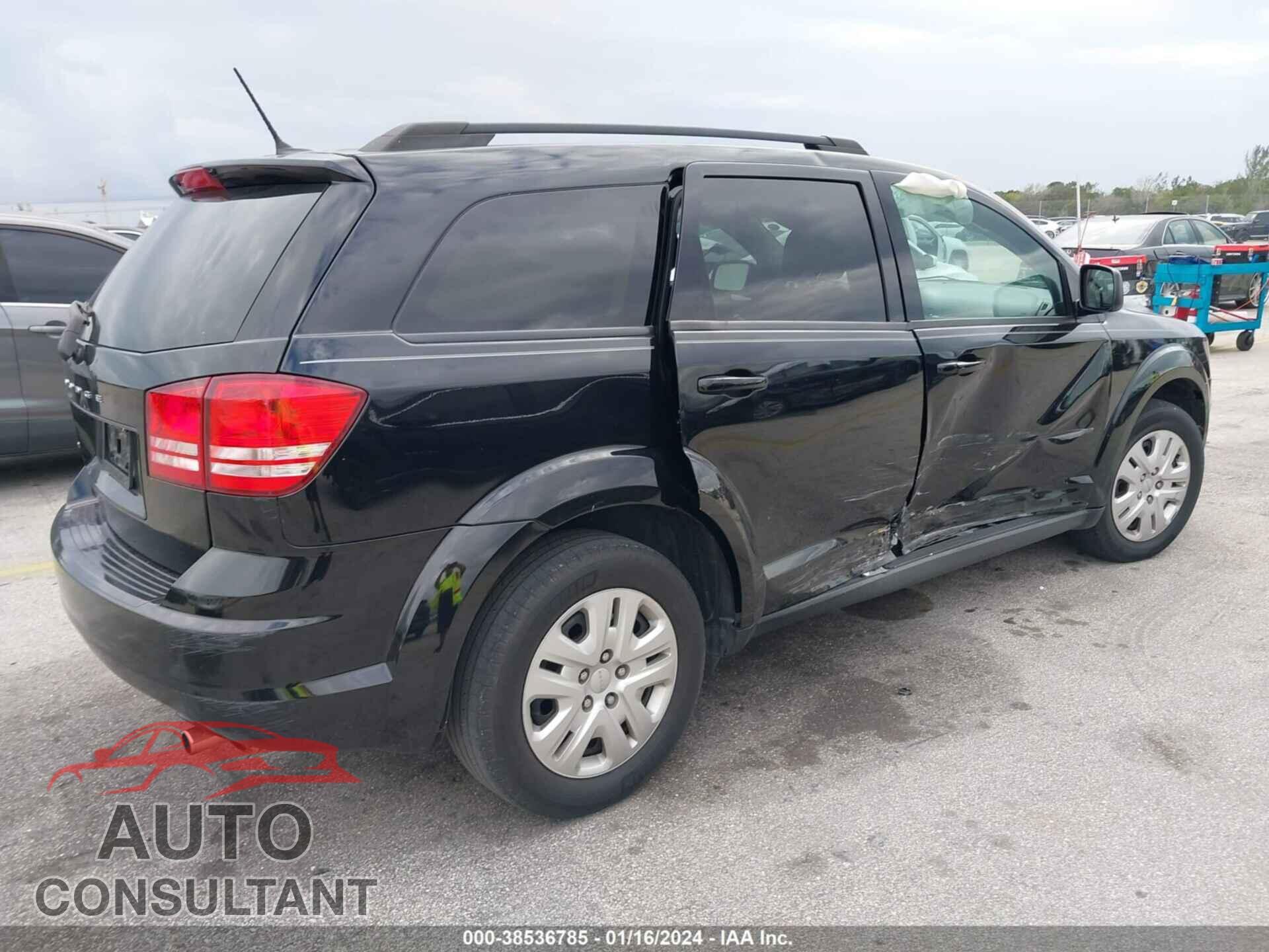 DODGE JOURNEY 2017 - 3C4PDCAB8HT529618
