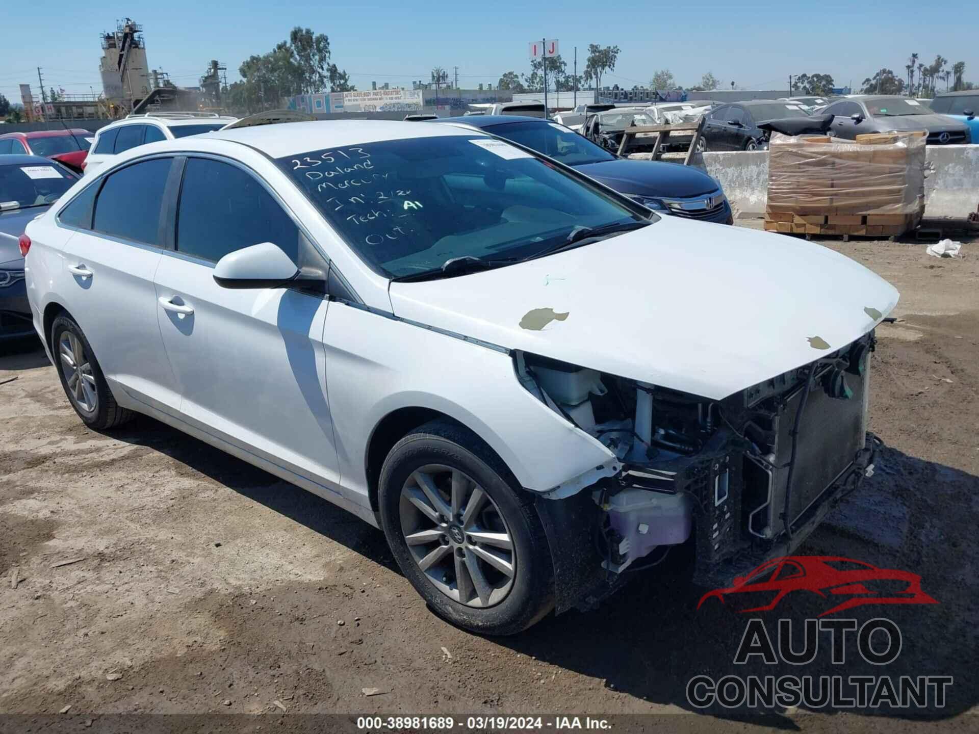 HYUNDAI SONATA 2016 - 5NPE24AF8GH282606