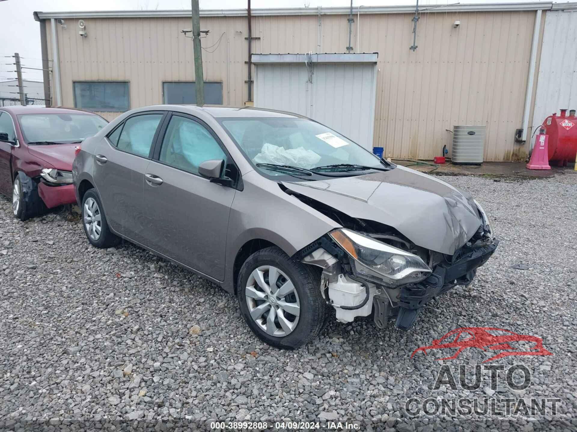 TOYOTA COROLLA 2016 - 2T1BURHE4GC524138