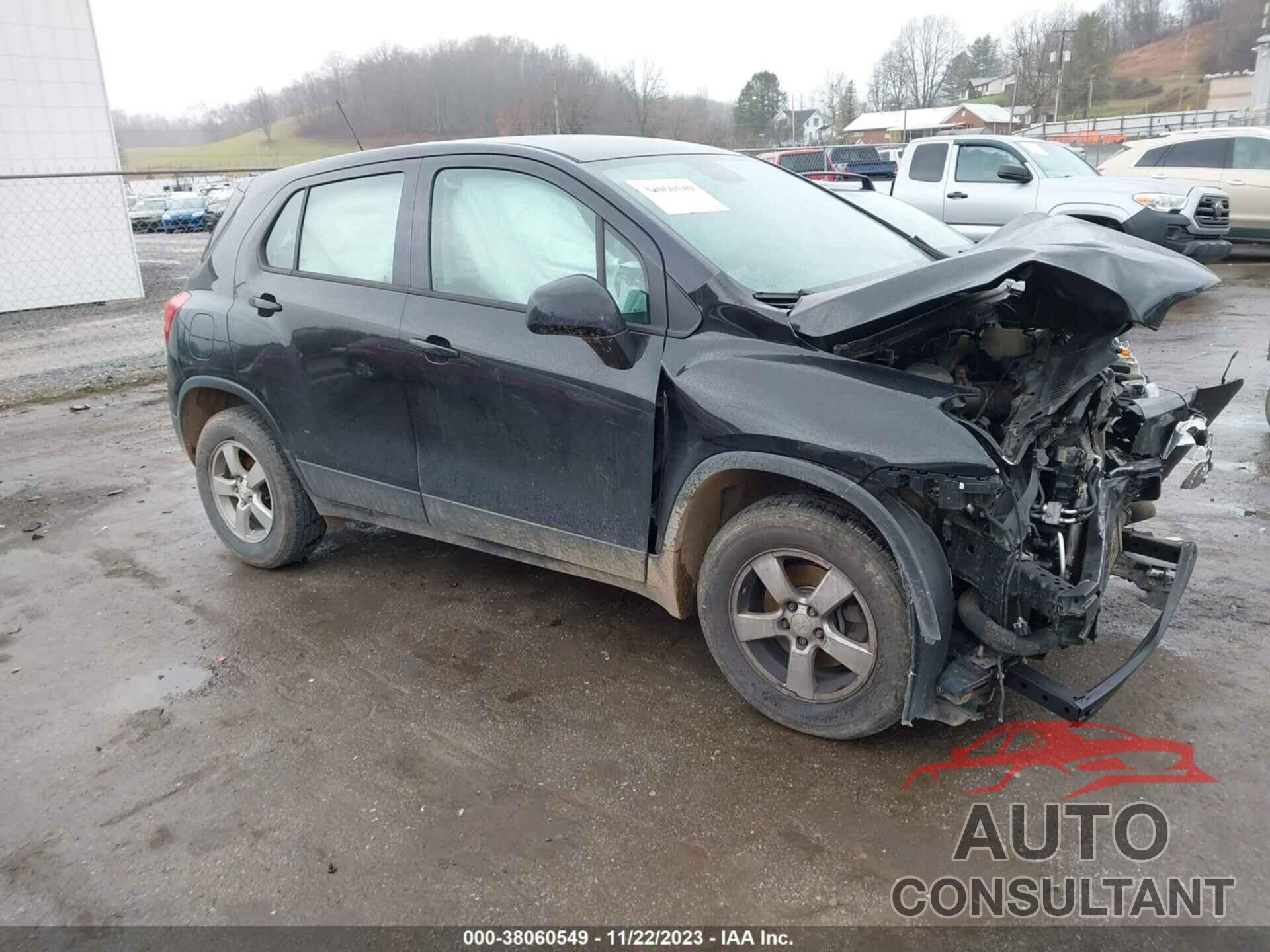 CHEVROLET TRAX 2016 - KL7CJNSB8GB565985