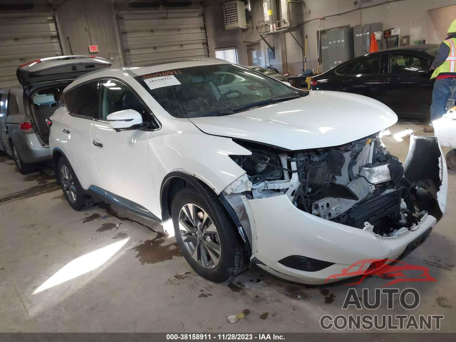 NISSAN MURANO 2018 - 5N1AZ2MH5JN173390