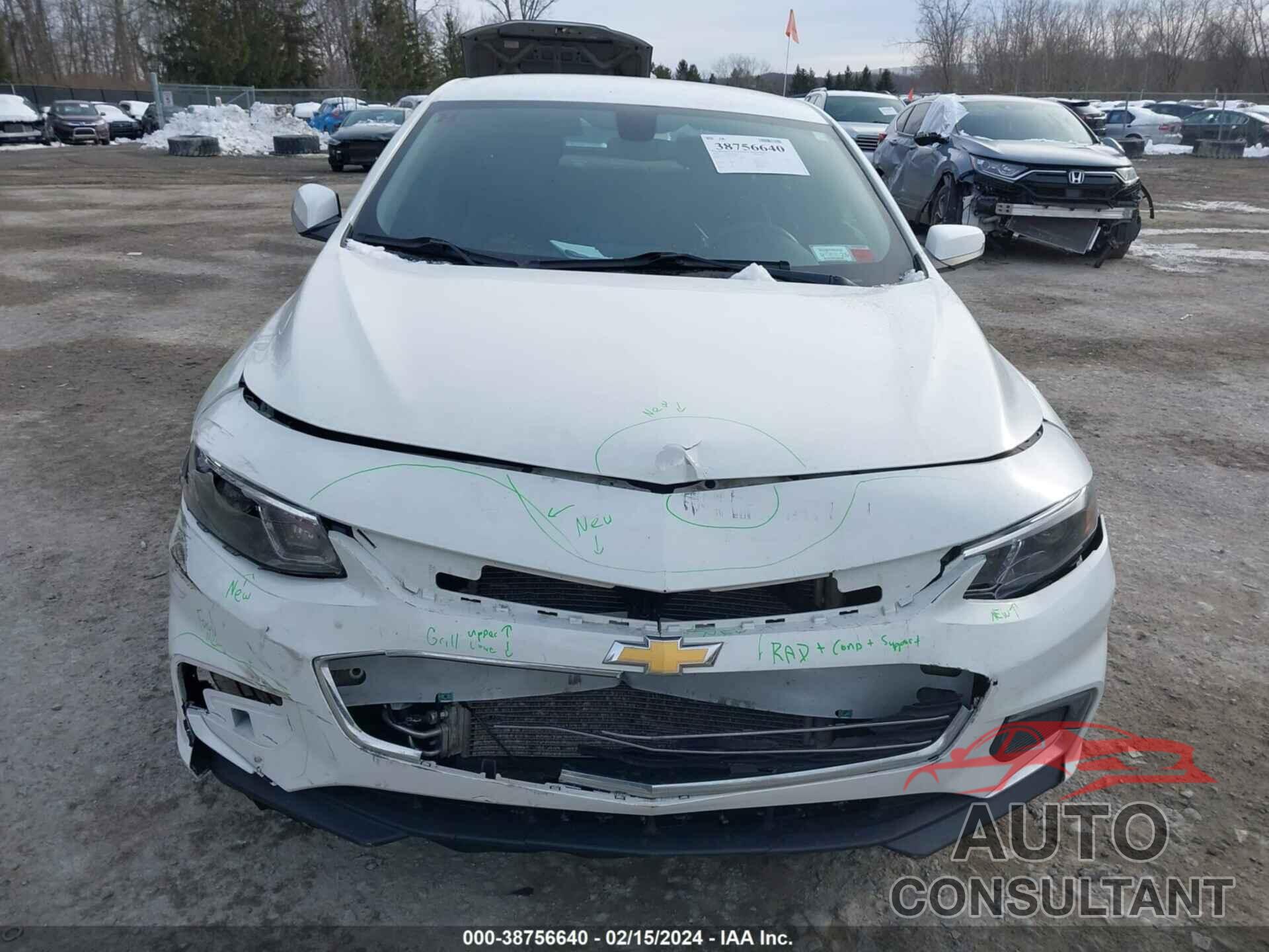 CHEVROLET MALIBU 2018 - 1G1ZD5ST9JF250621