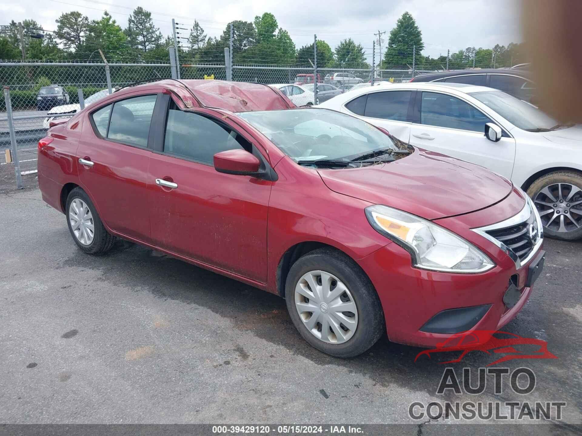 NISSAN VERSA 2019 - 3N1CN7AP4KL839077