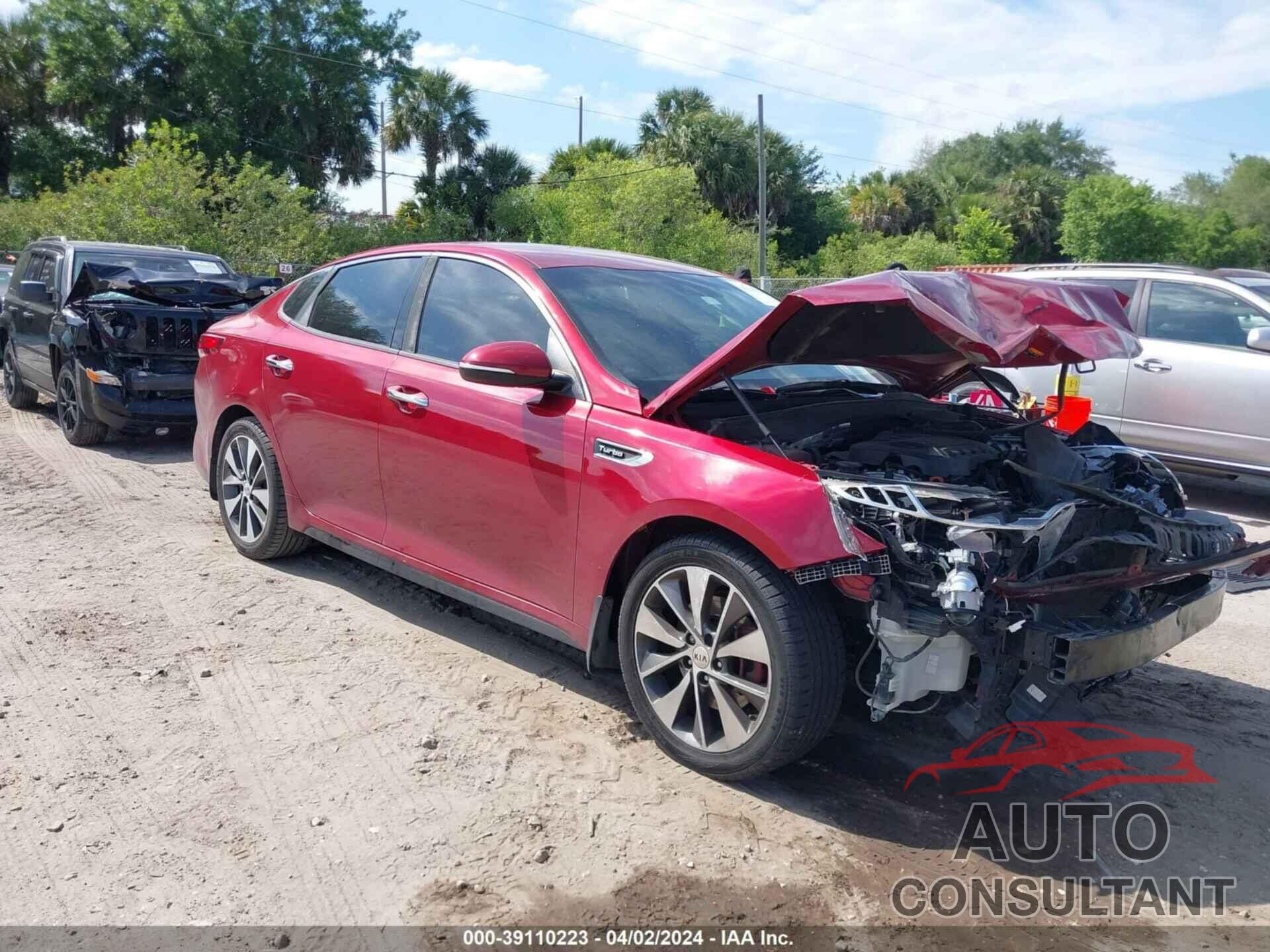KIA OPTIMA 2016 - 5XXGW4L21GG064168