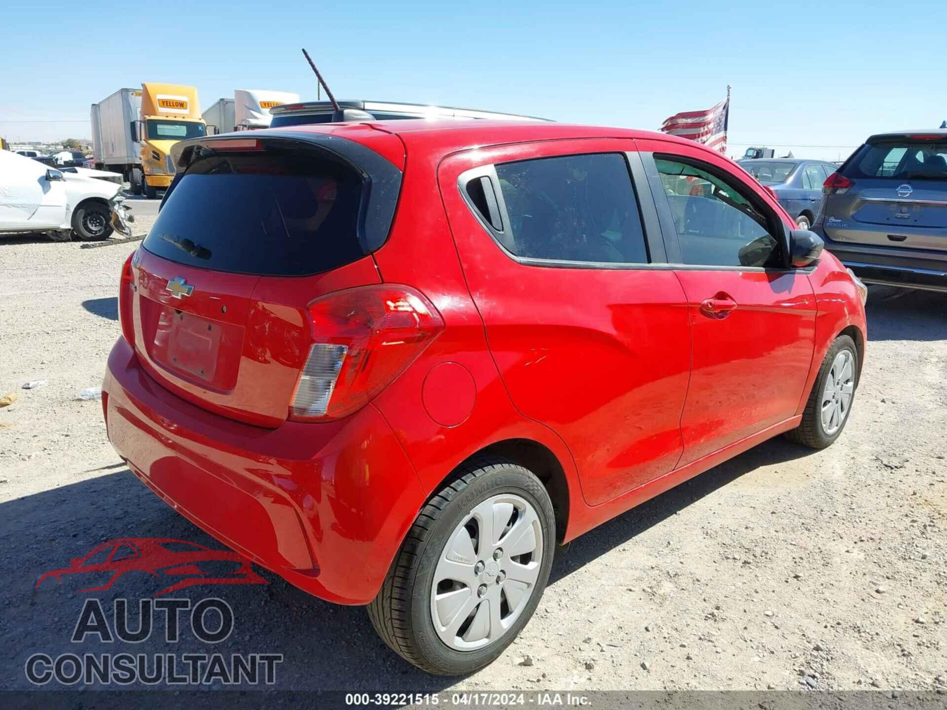 CHEVROLET SPARK 2017 - KL8CB6SA8HC763578