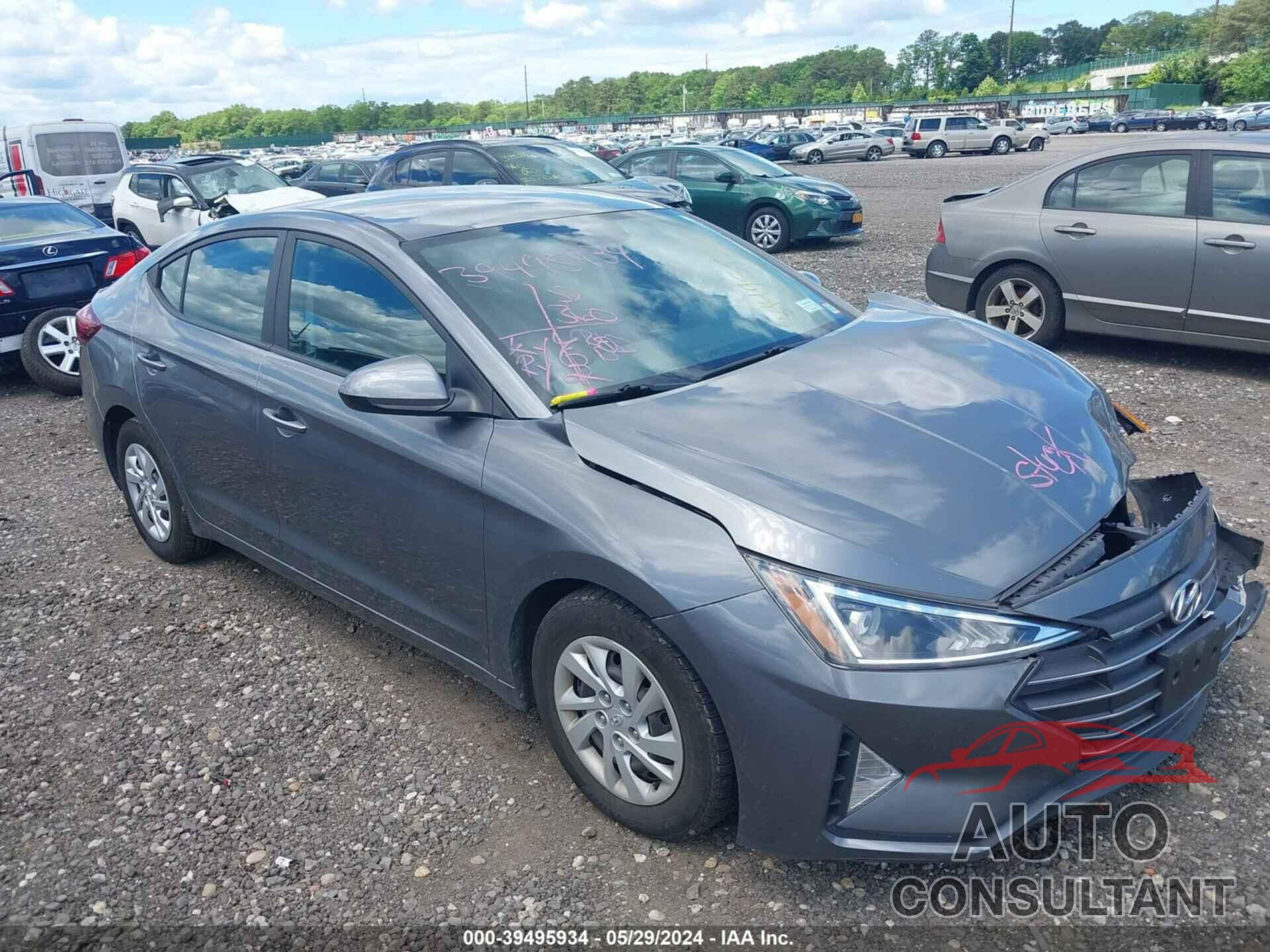 HYUNDAI ELANTRA 2019 - 5NPD74LF3KH413654