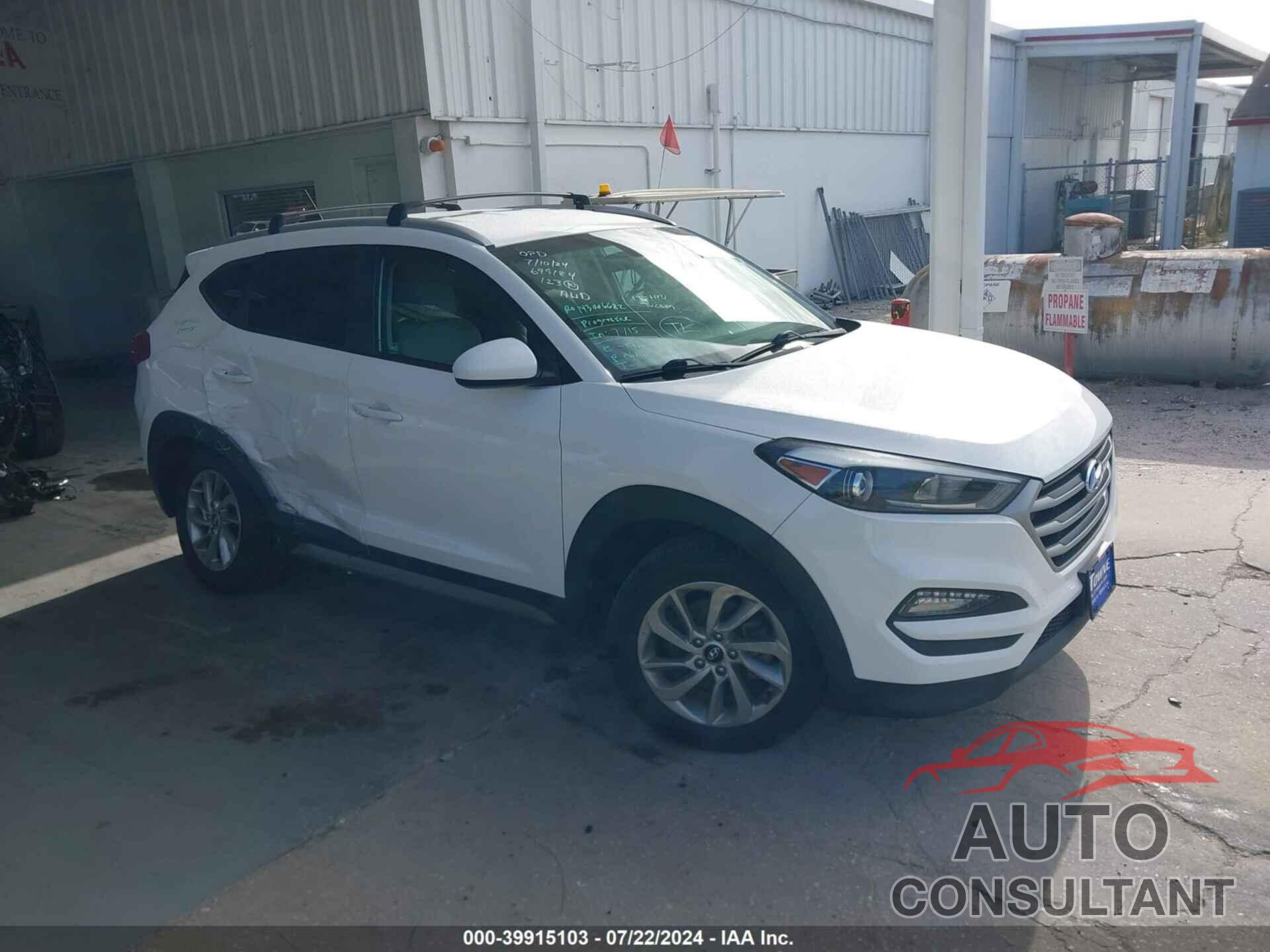 HYUNDAI TUCSON 2017 - KM8J3CA41HU291669